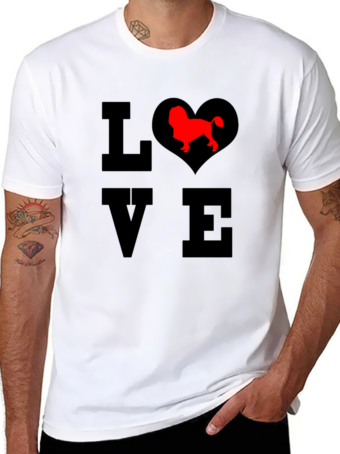 Dog Breed Love T-Shirt - Pet Lover Apparel