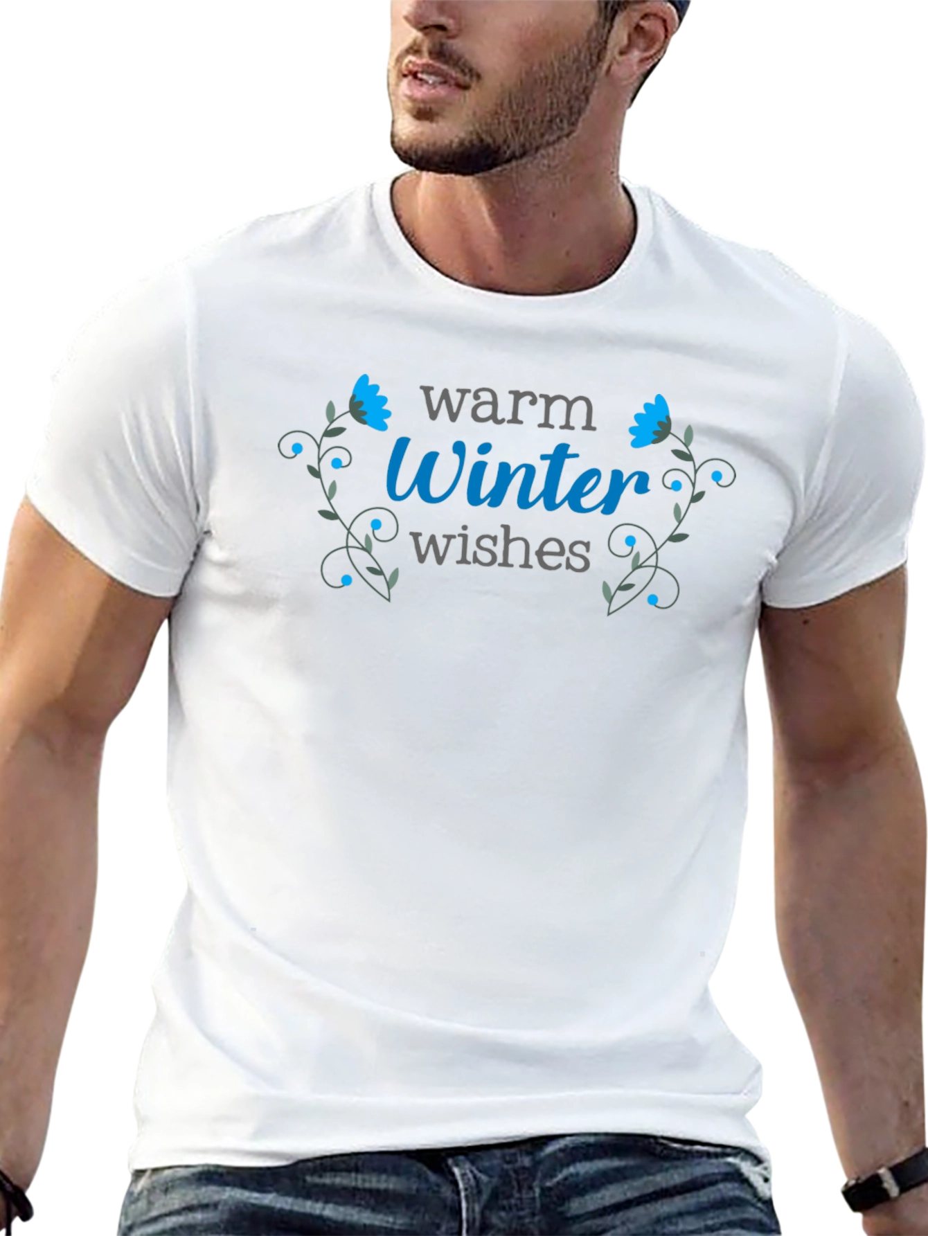 Winter Wishes Graphic Tee - Warm Holiday Cheer