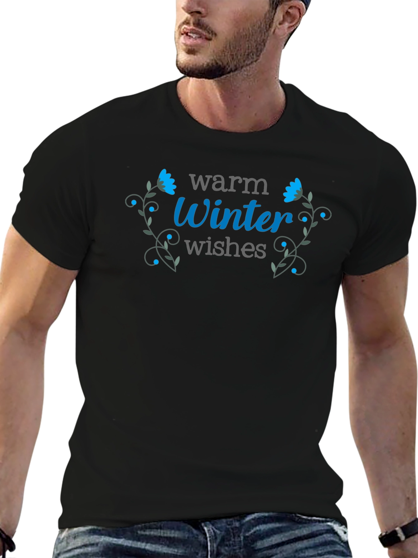 Winter Wishes Graphic Tee - Warm Holiday Cheer