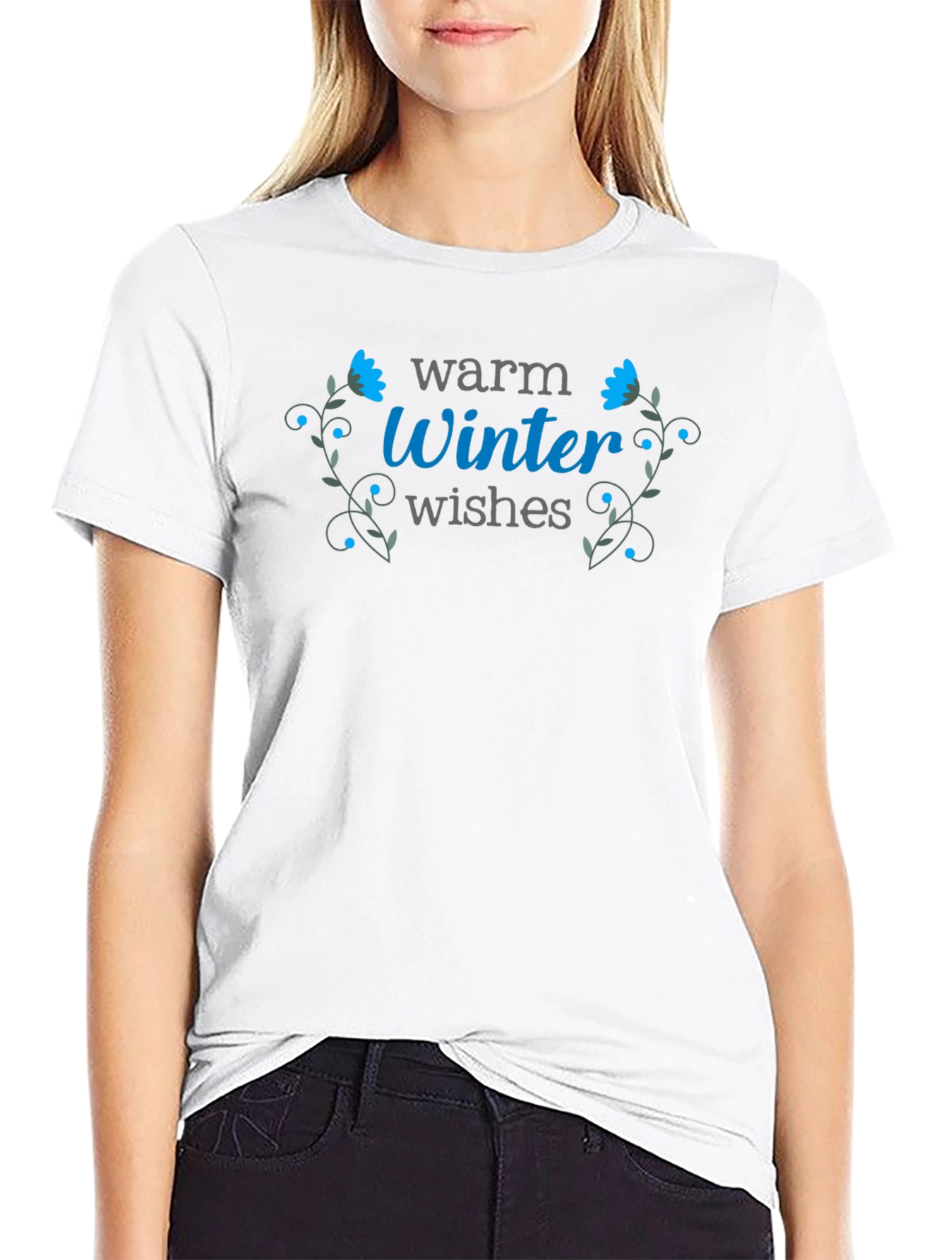 Winter Wishes Graphic Tee - Warm Holiday Cheer