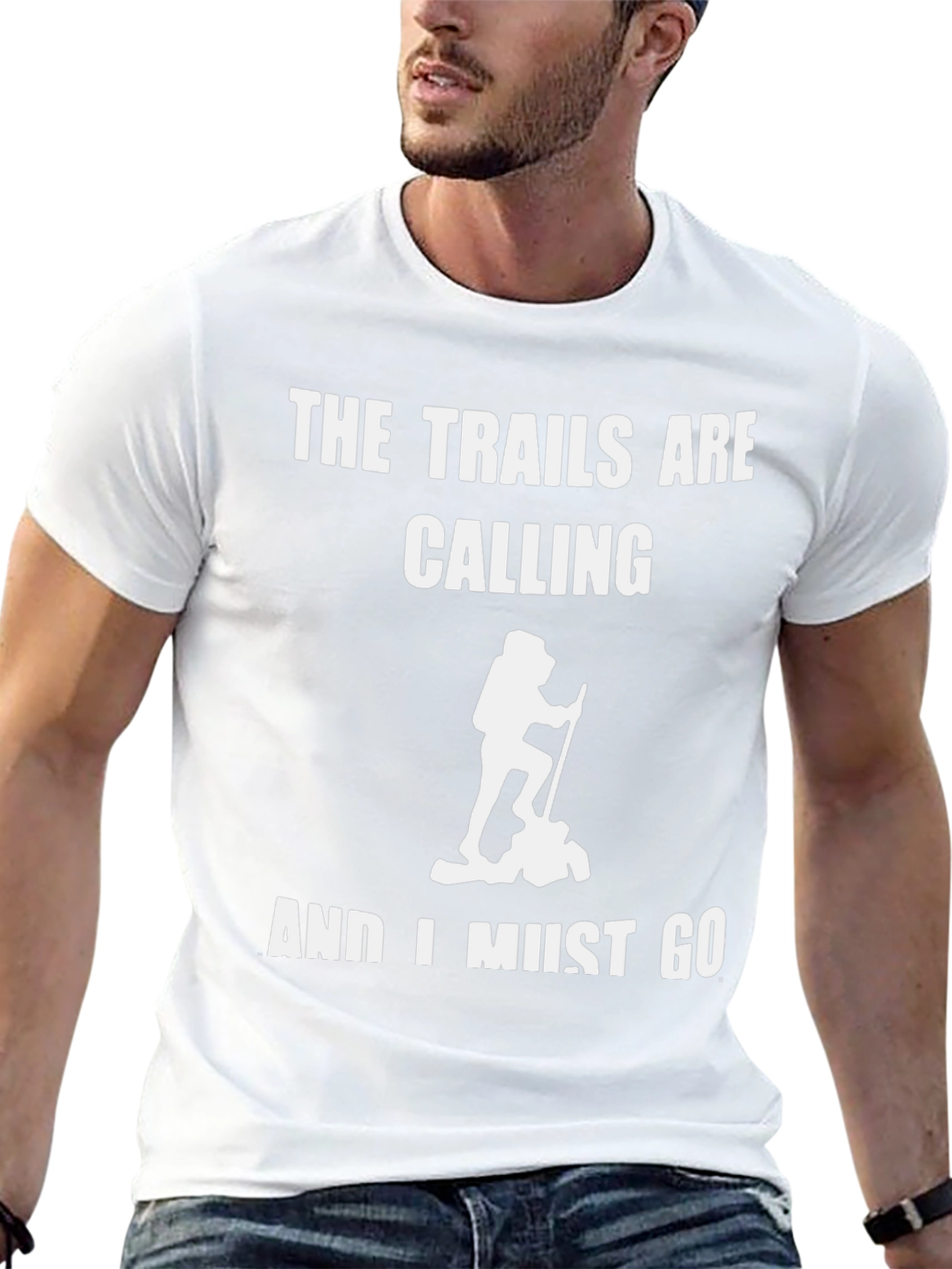 Trails Are Calling T-Shirt Hiking Outdoors Adventure