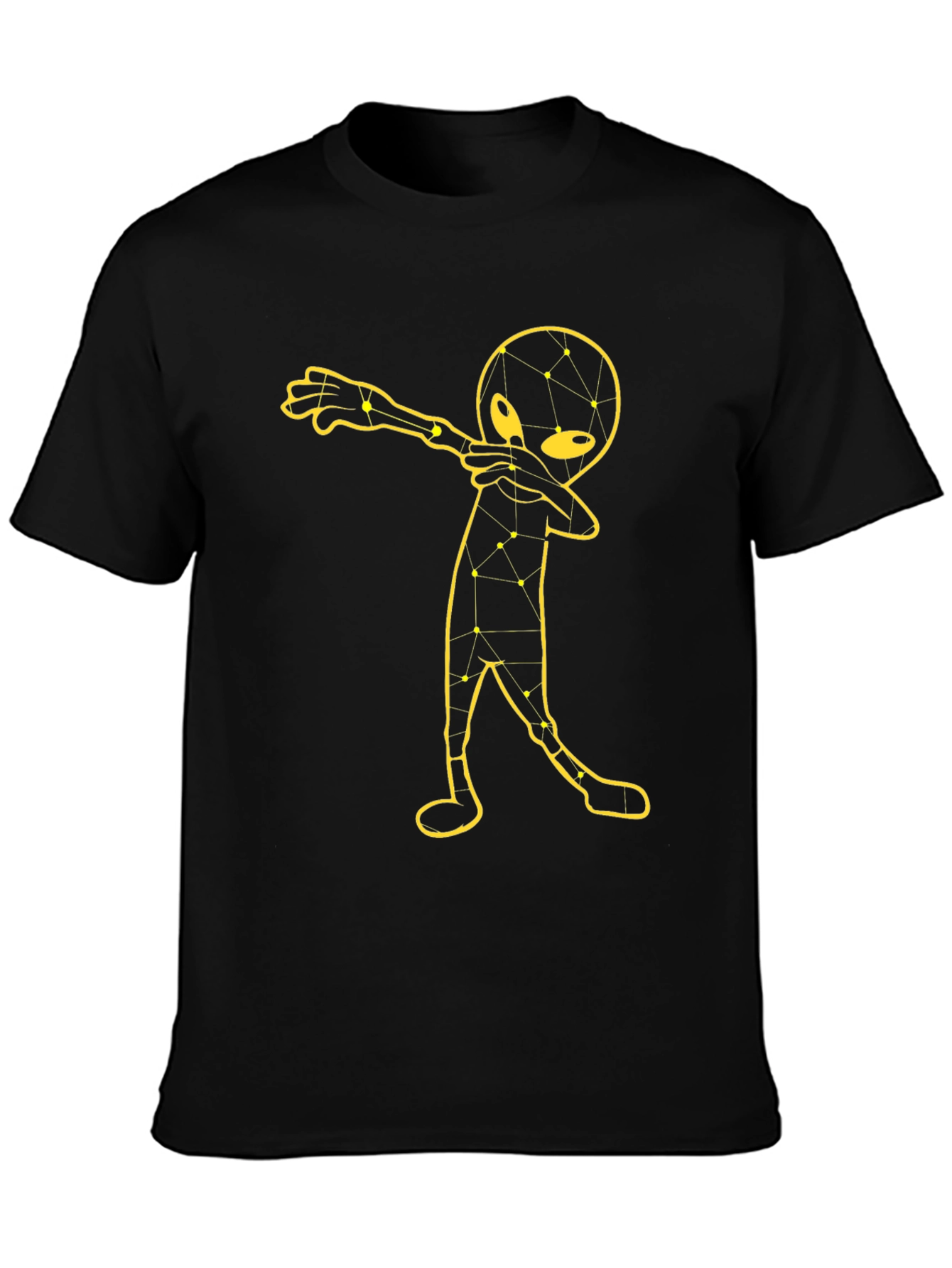 Dabbing Alien T-Shirt - Unique Graphic Tee