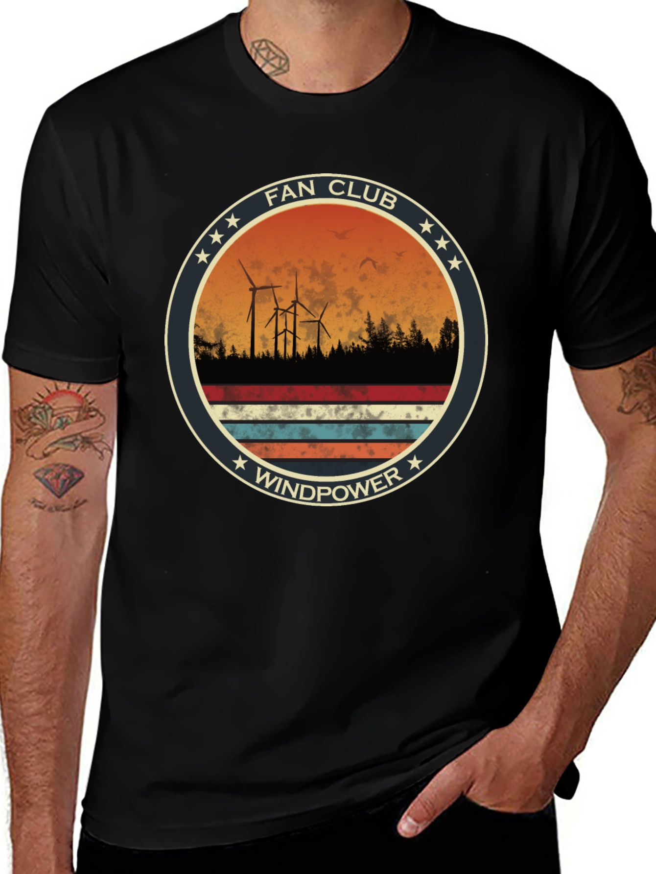 Windpower Fan Club Graphic T-Shirt