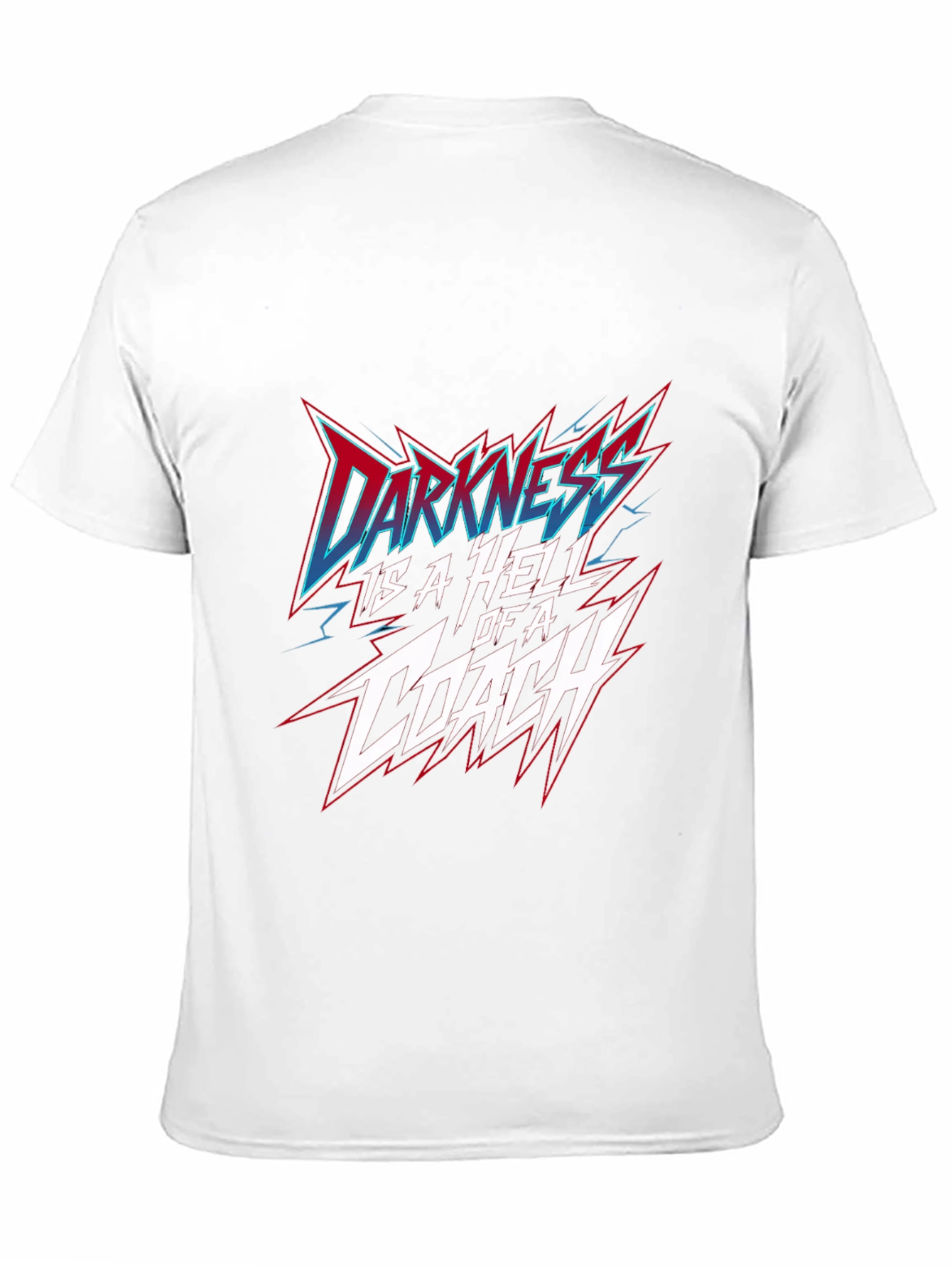 Darkness is a Hell of a Coach Black T-Shirt