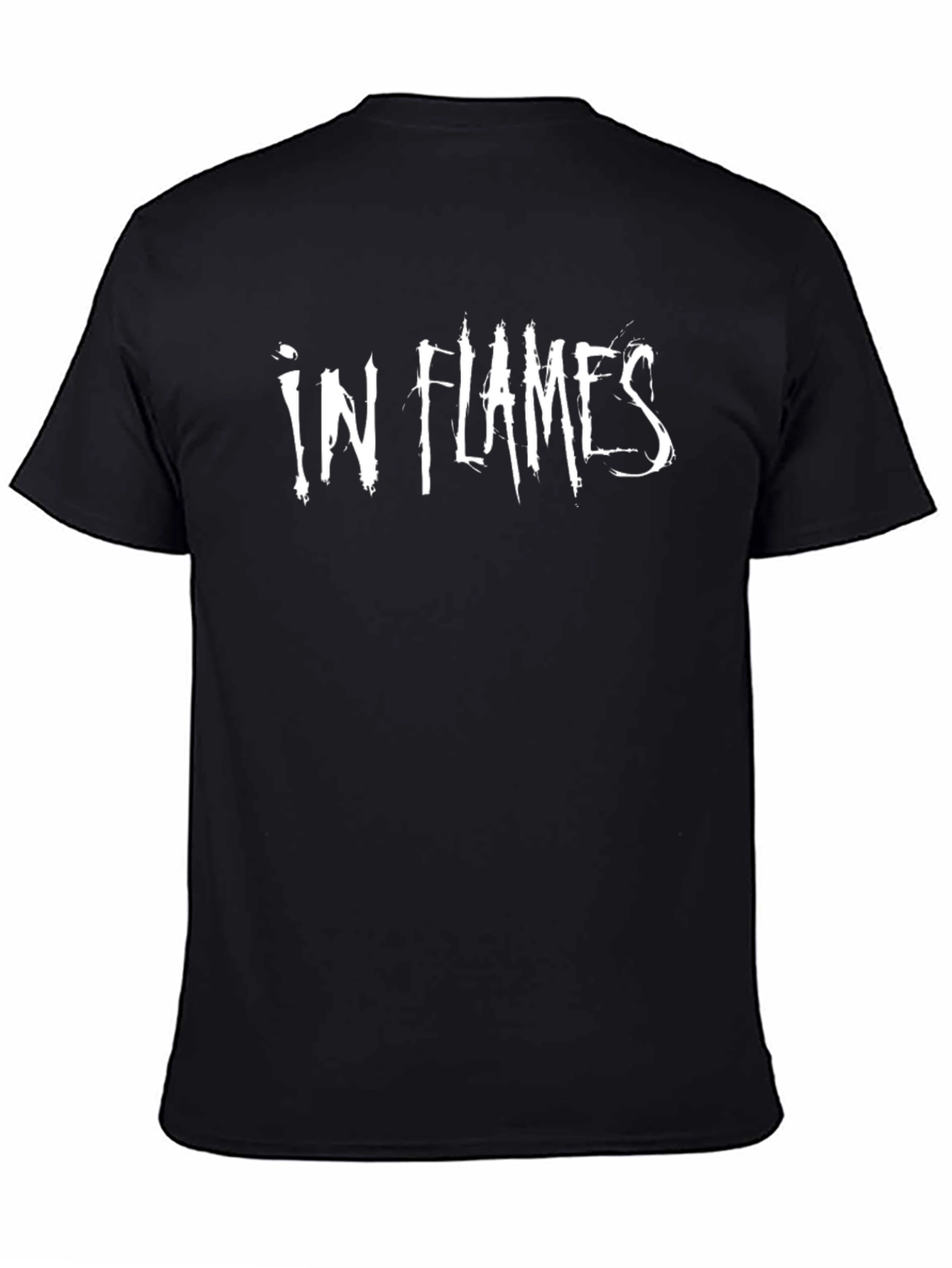 In Flames Band Logo Black T-Shirt