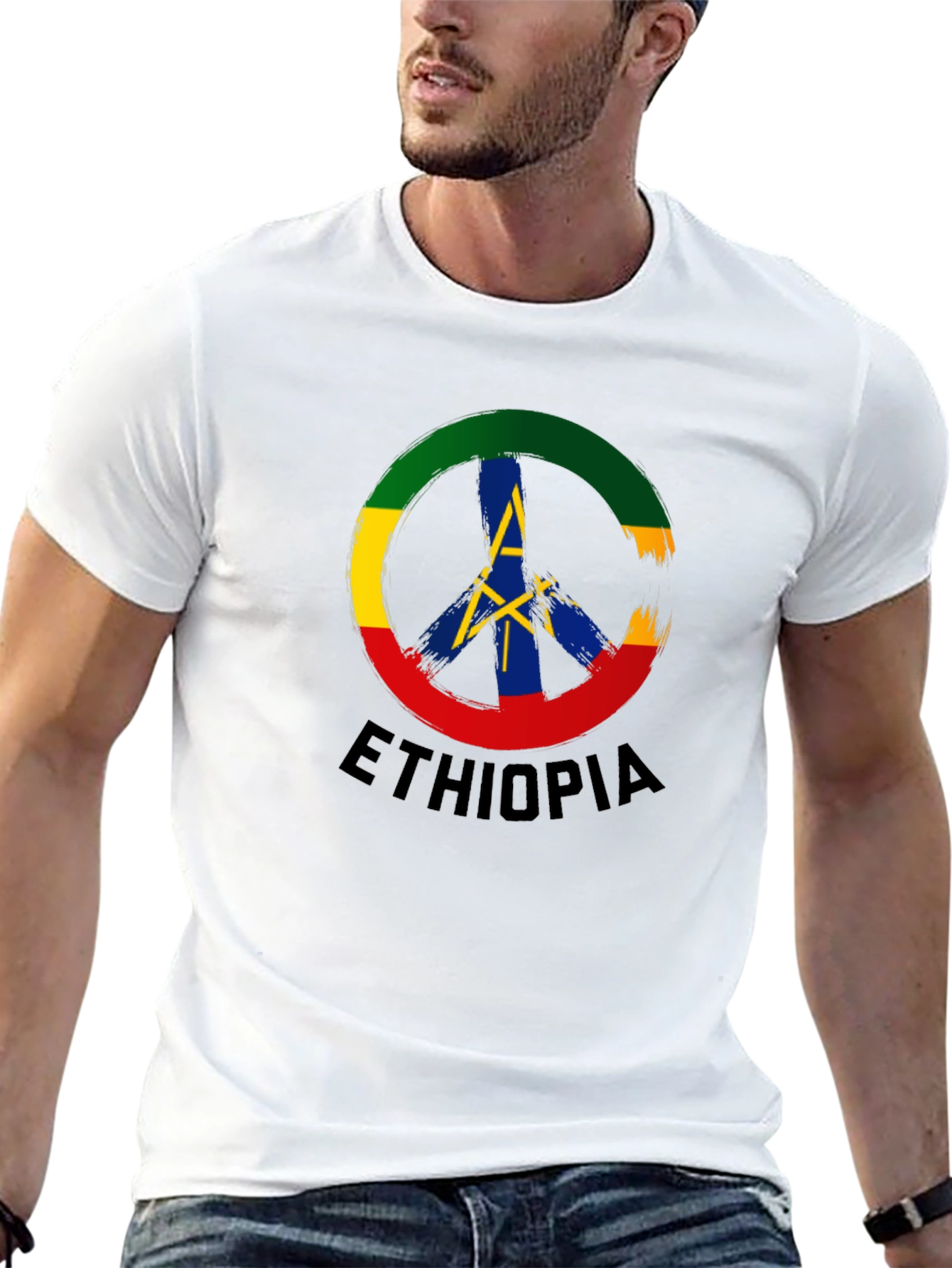 Ethiopia Peace Sign T-Shirt