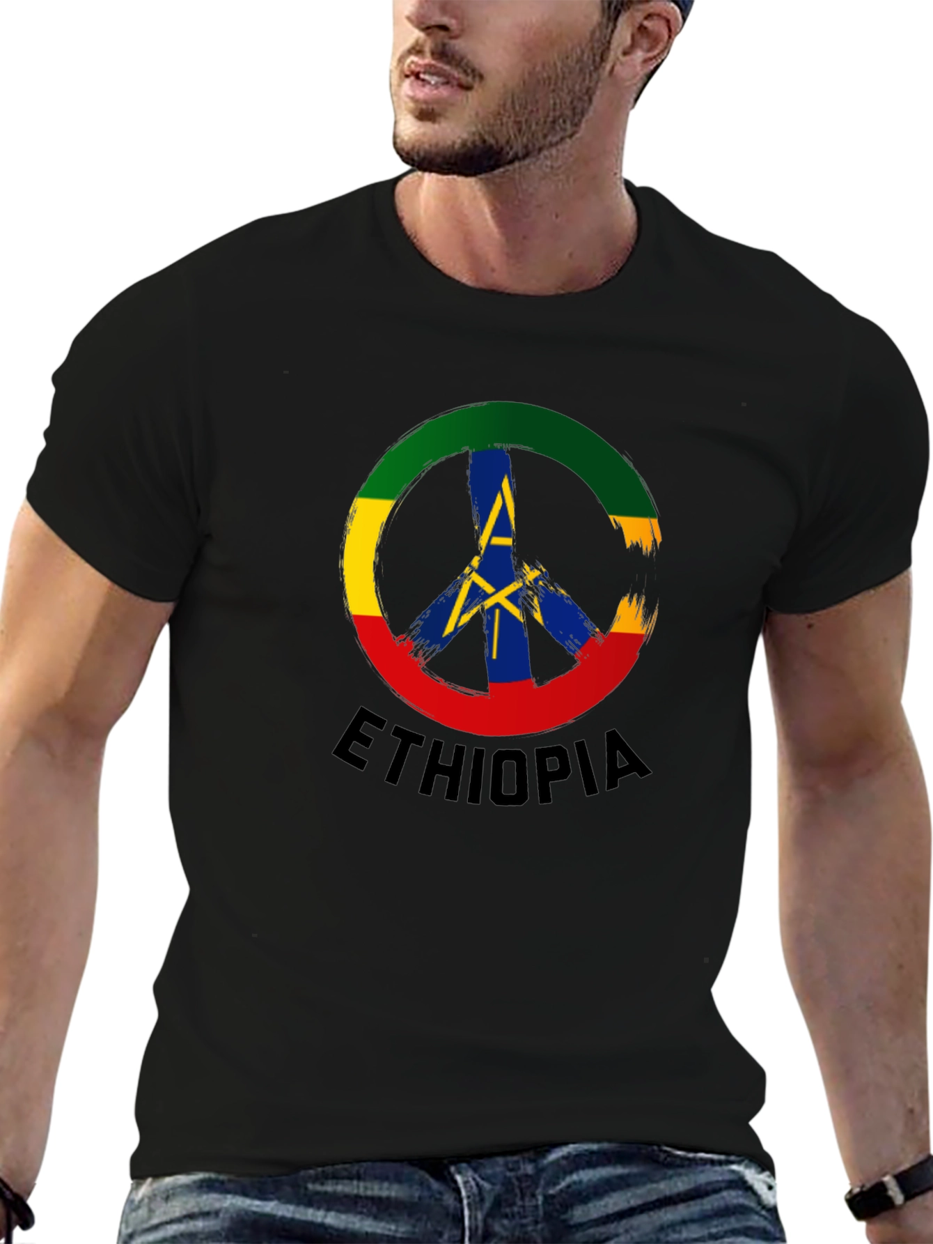 Ethiopia Peace Sign T-Shirt