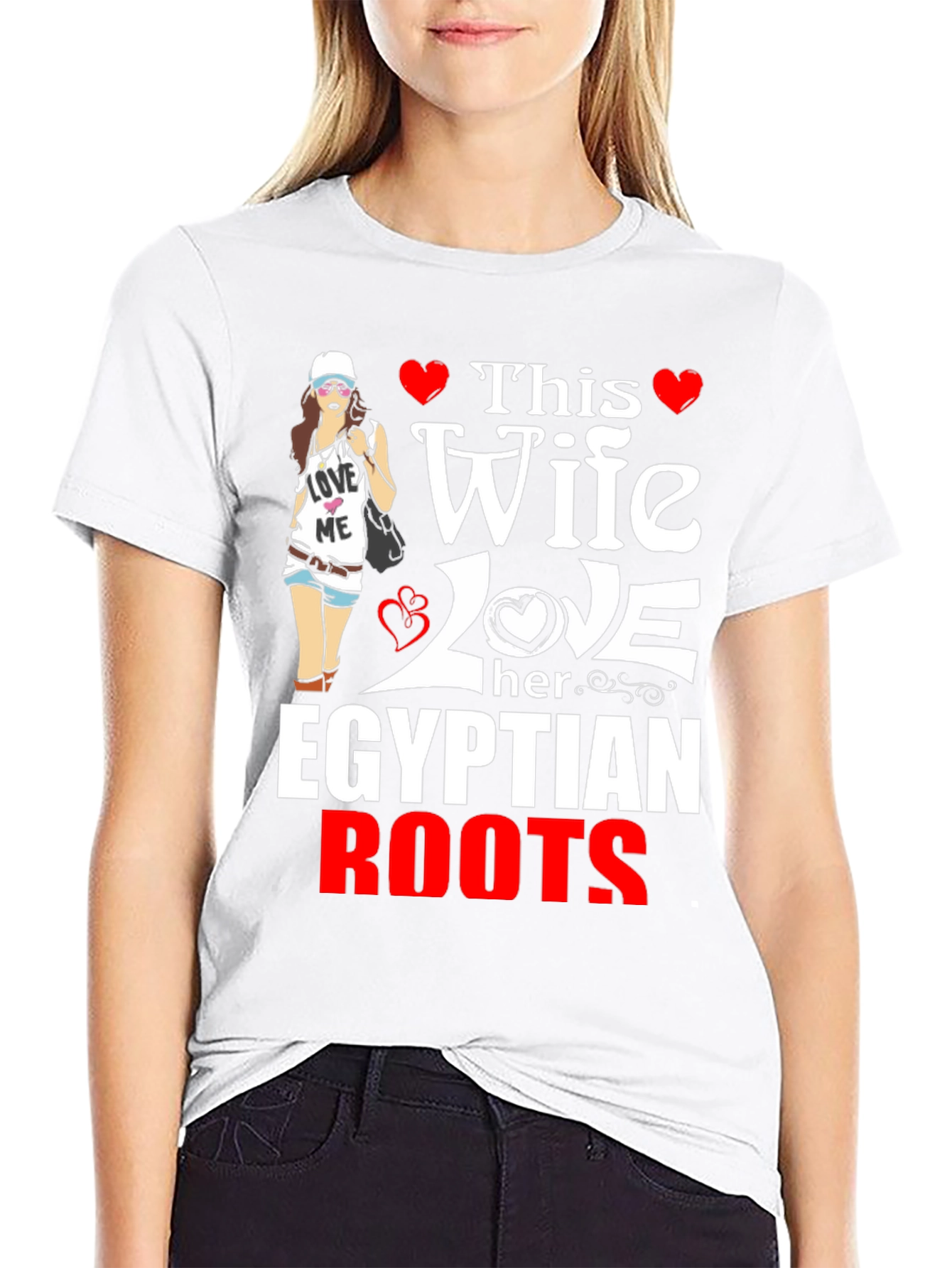 Egyptian Roots Wife T-Shirt