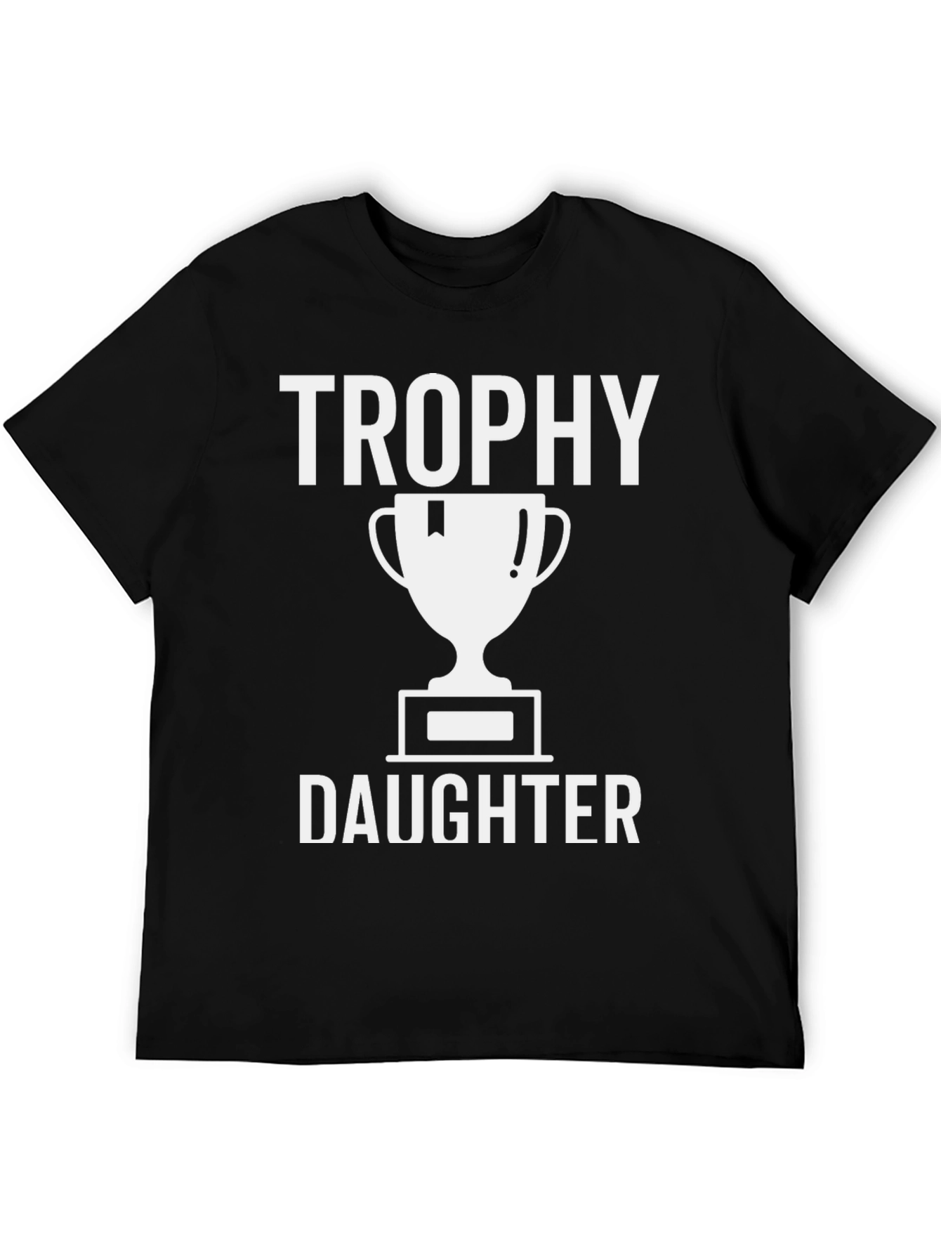 Trophy Daughter Graphic T-Shirt - Black