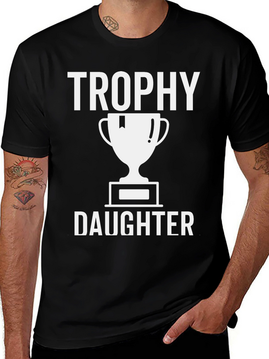 Trophy Daughter Graphic T-Shirt - Black