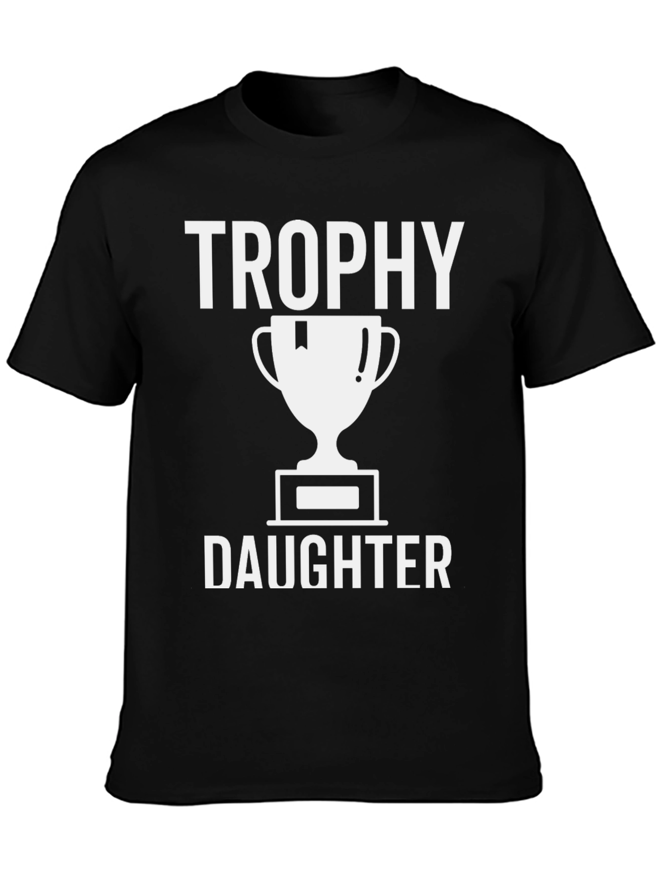 Trophy Daughter Graphic T-Shirt - Black