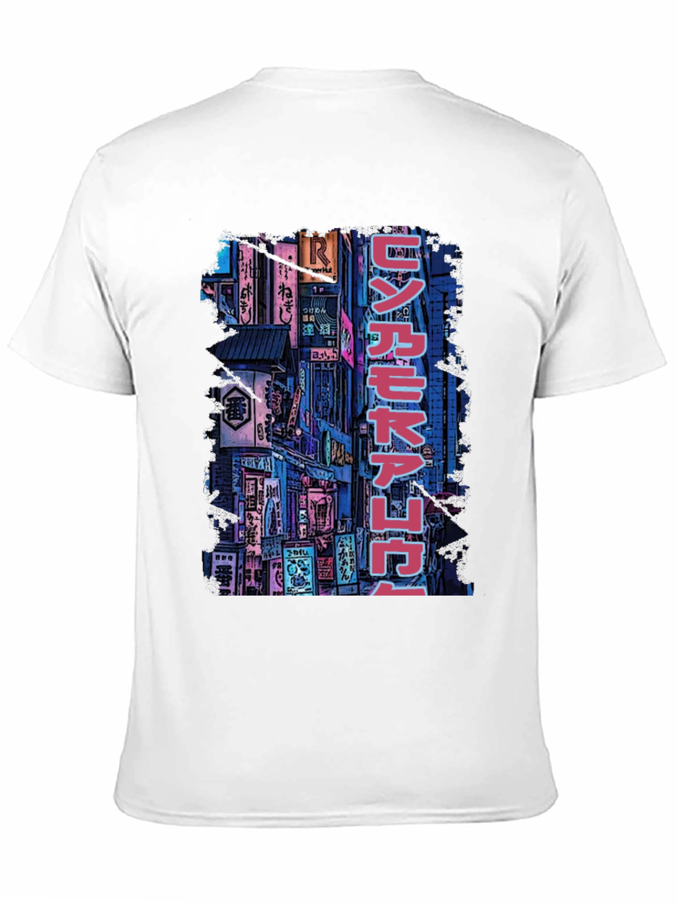 Cyberpunk Tokyo Street Style Graphic T-Shirt