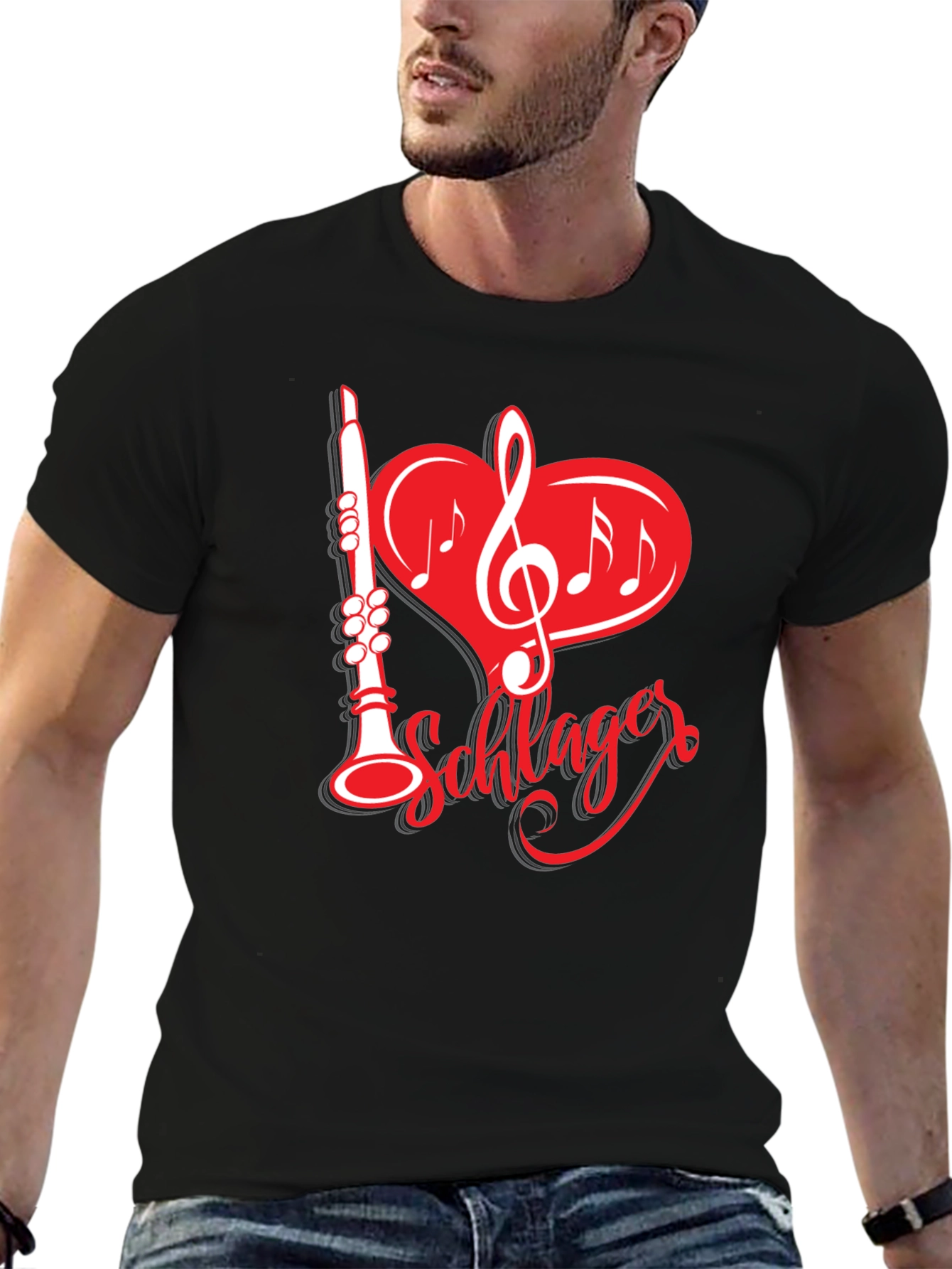 I Love Schlager Music T-Shirt