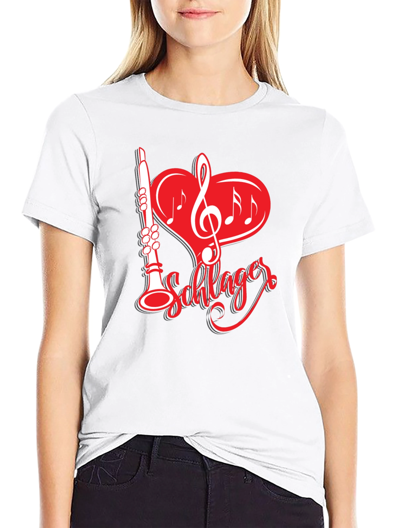 I Love Schlager Music T-Shirt