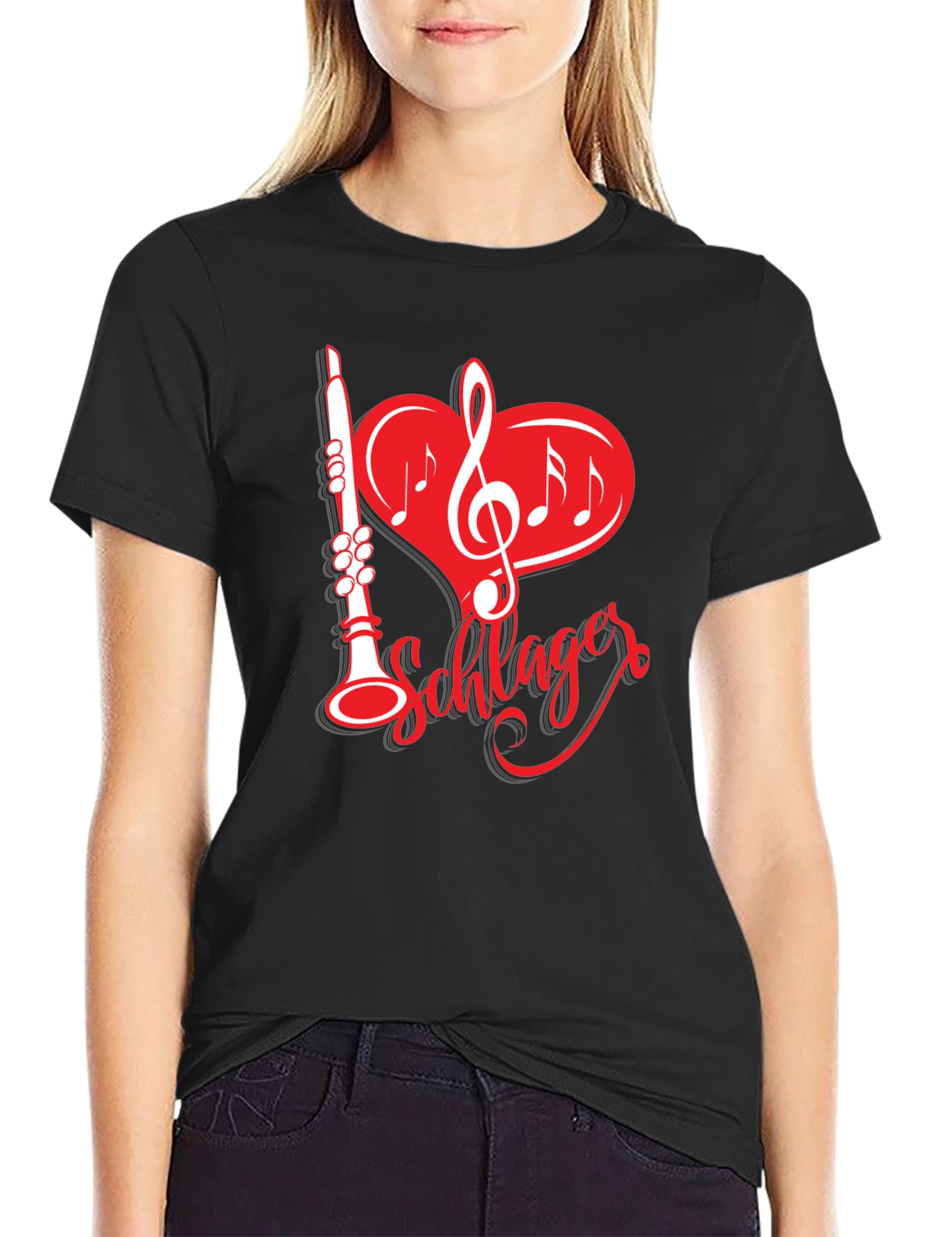 I Love Schlager Music T-Shirt