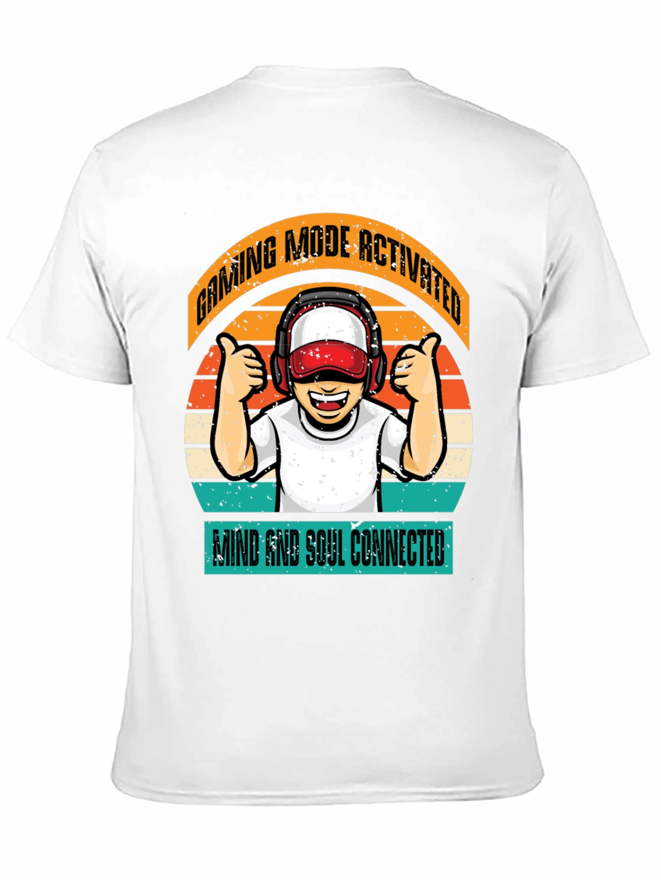 Gaming Mode Activated Black T-Shirt