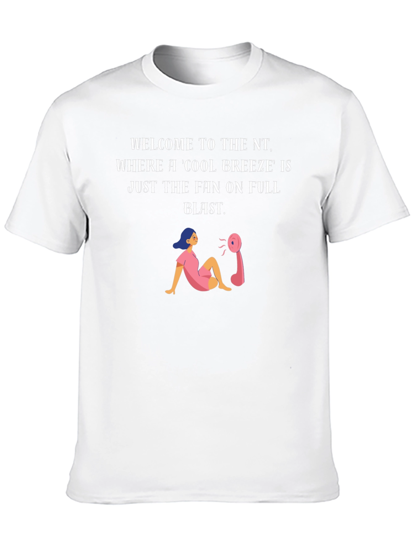 Welcome to the NT T-Shirt - Cool Fan Design