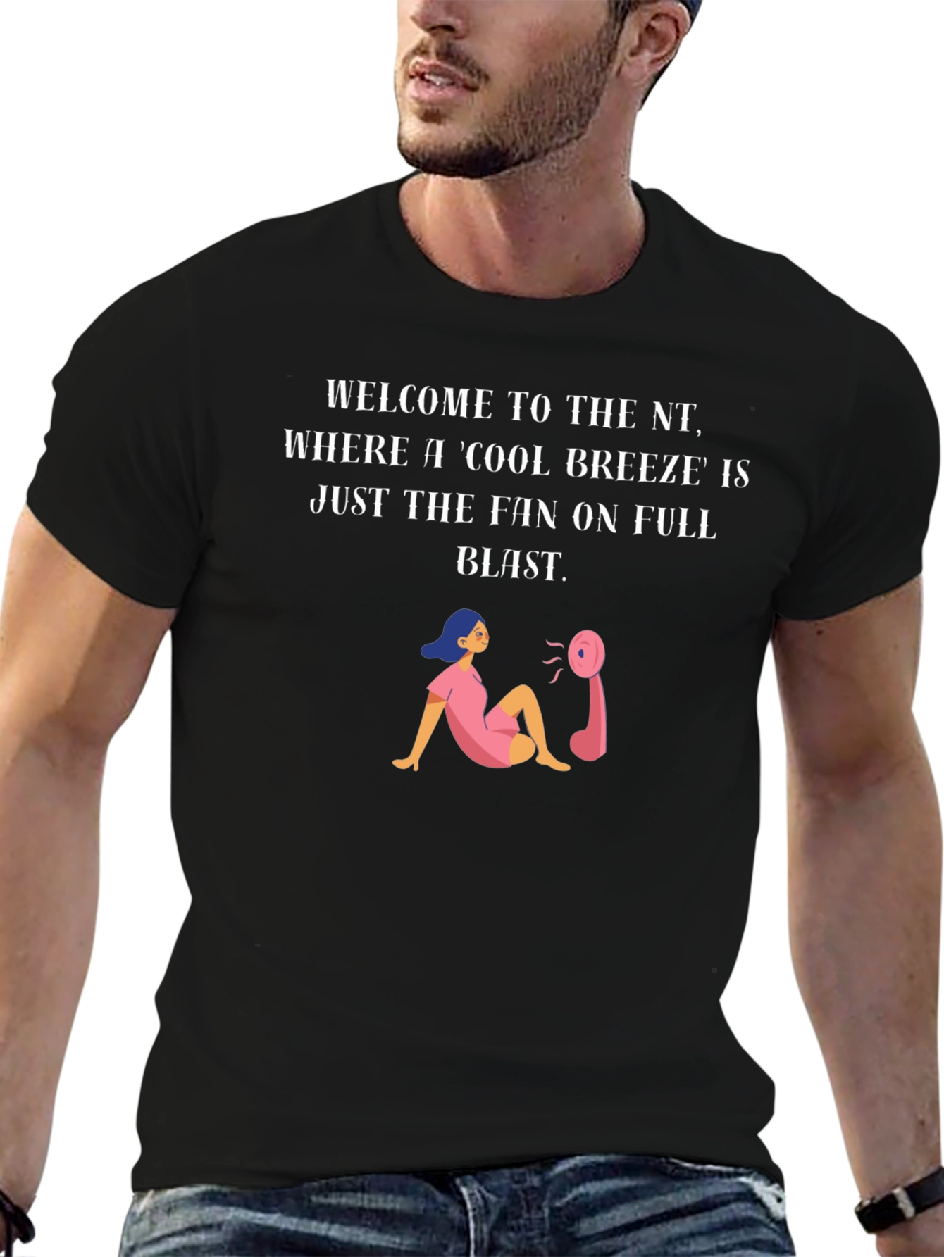 Welcome to the NT T-Shirt - Cool Fan Design