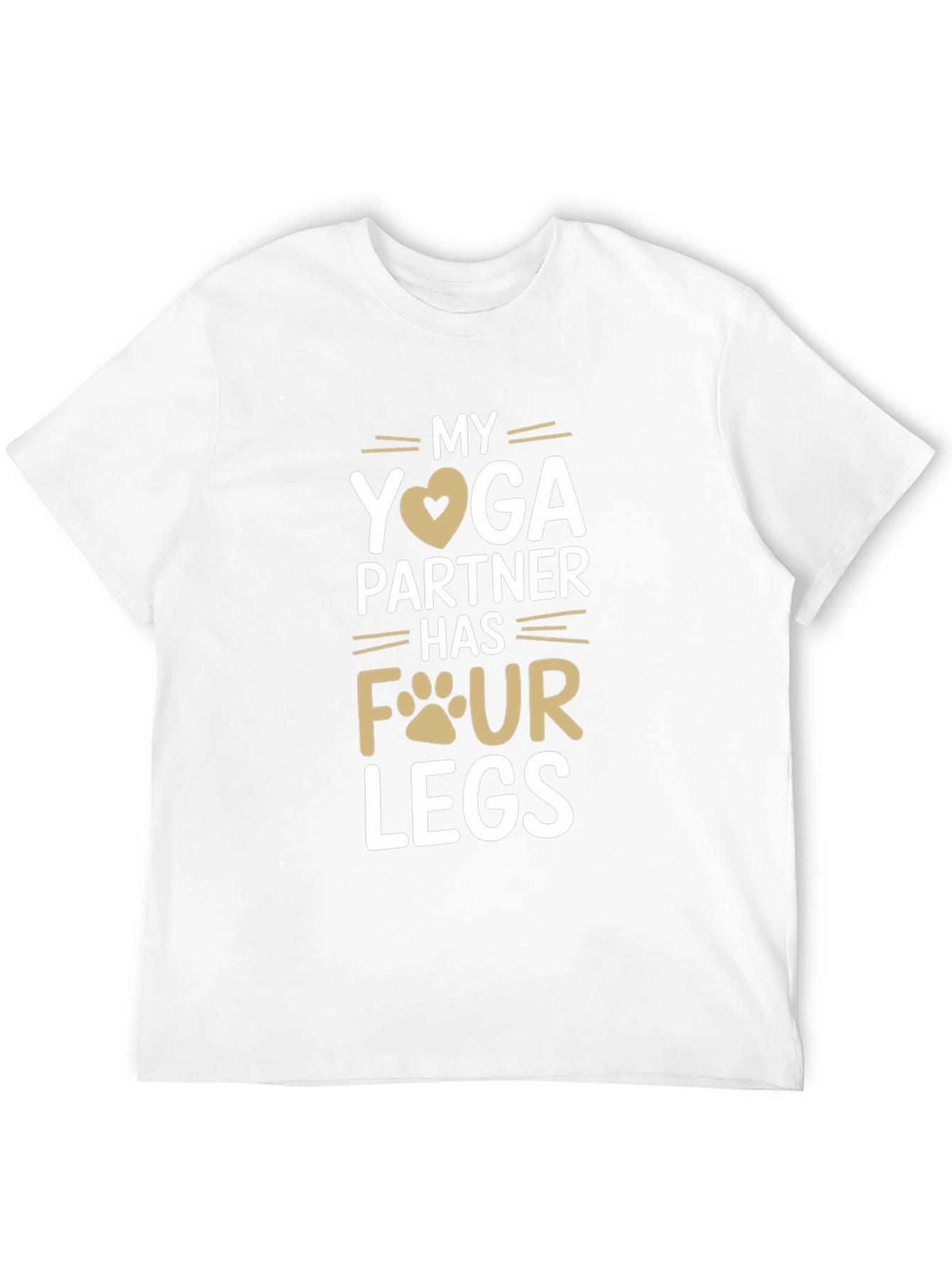 Yoga Partner Four Legs Graphic Tee