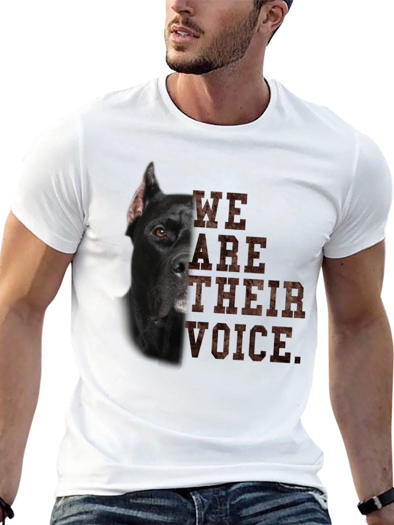 Dog Lover T-Shirt - We Are Their Voice