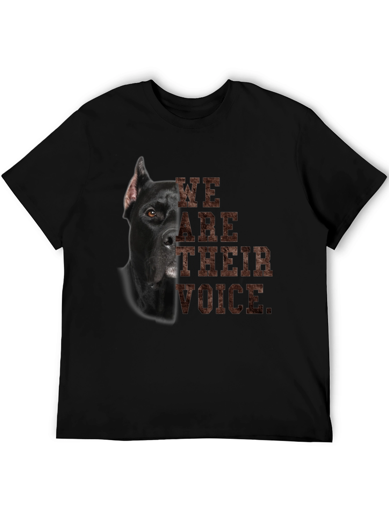 Dog Lover T-Shirt - We Are Their Voice