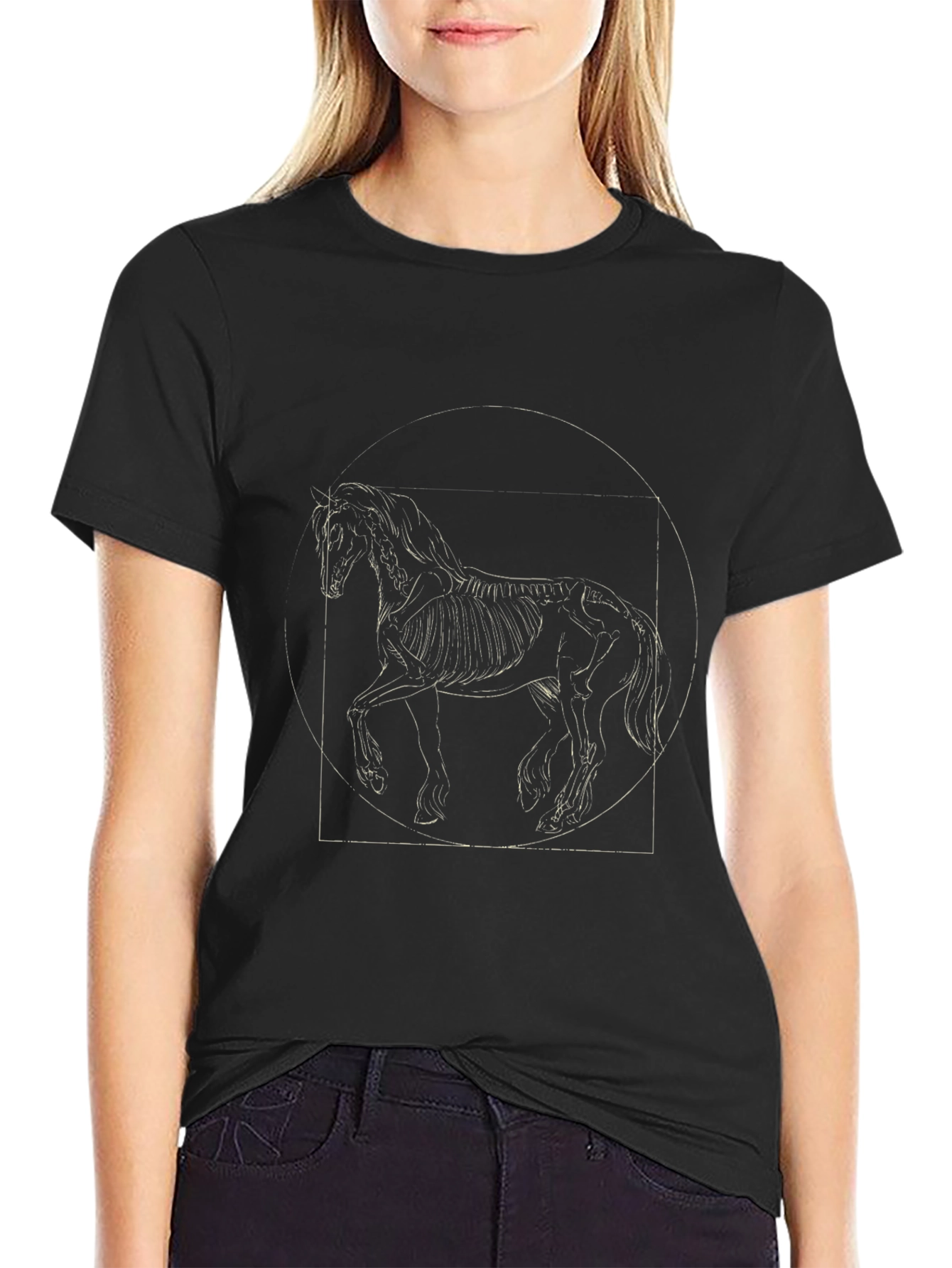 Equestrian Anatomy Graphic Tee