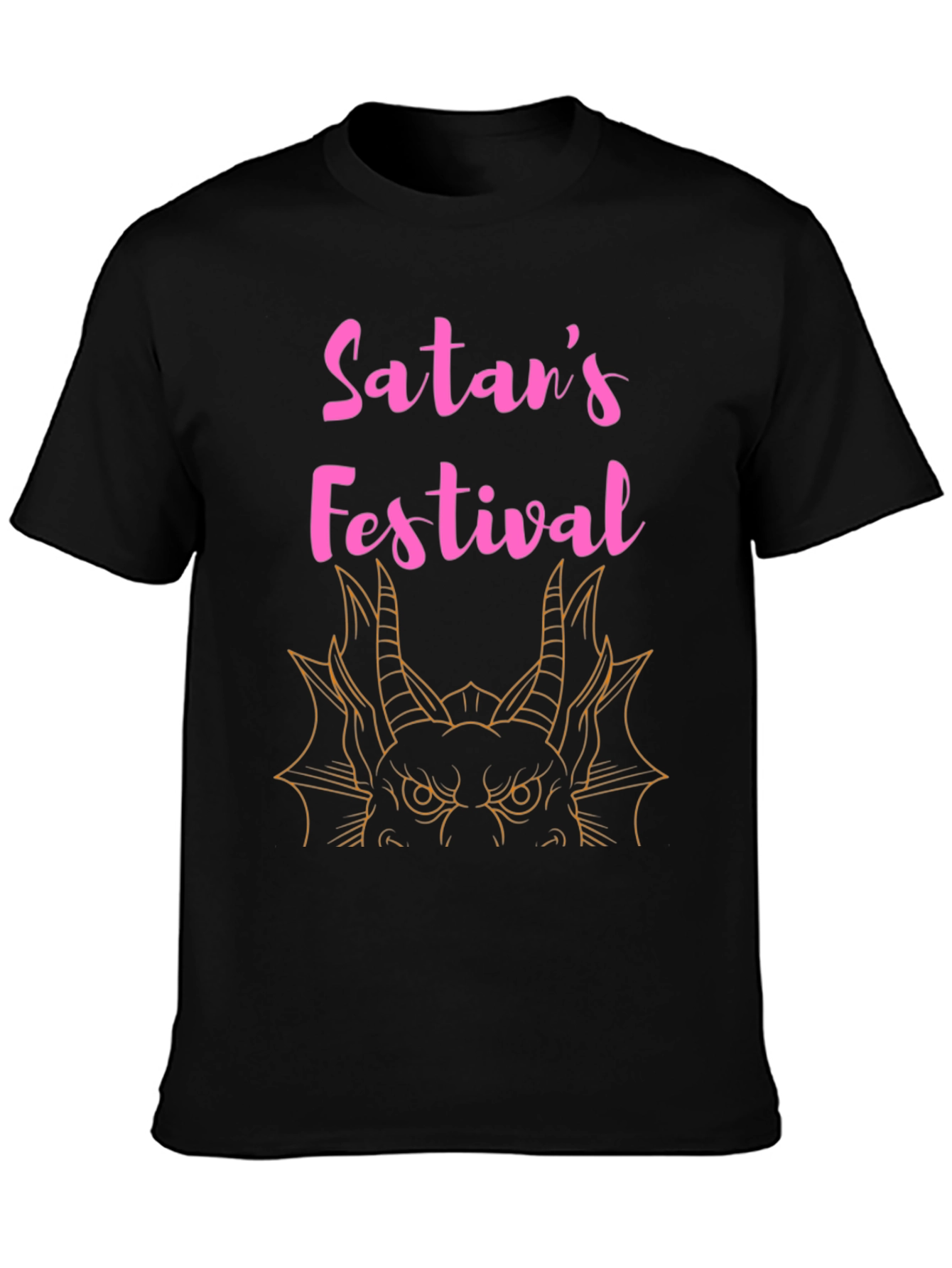 Satans Festival Graphic T-Shirt - Black Tee
