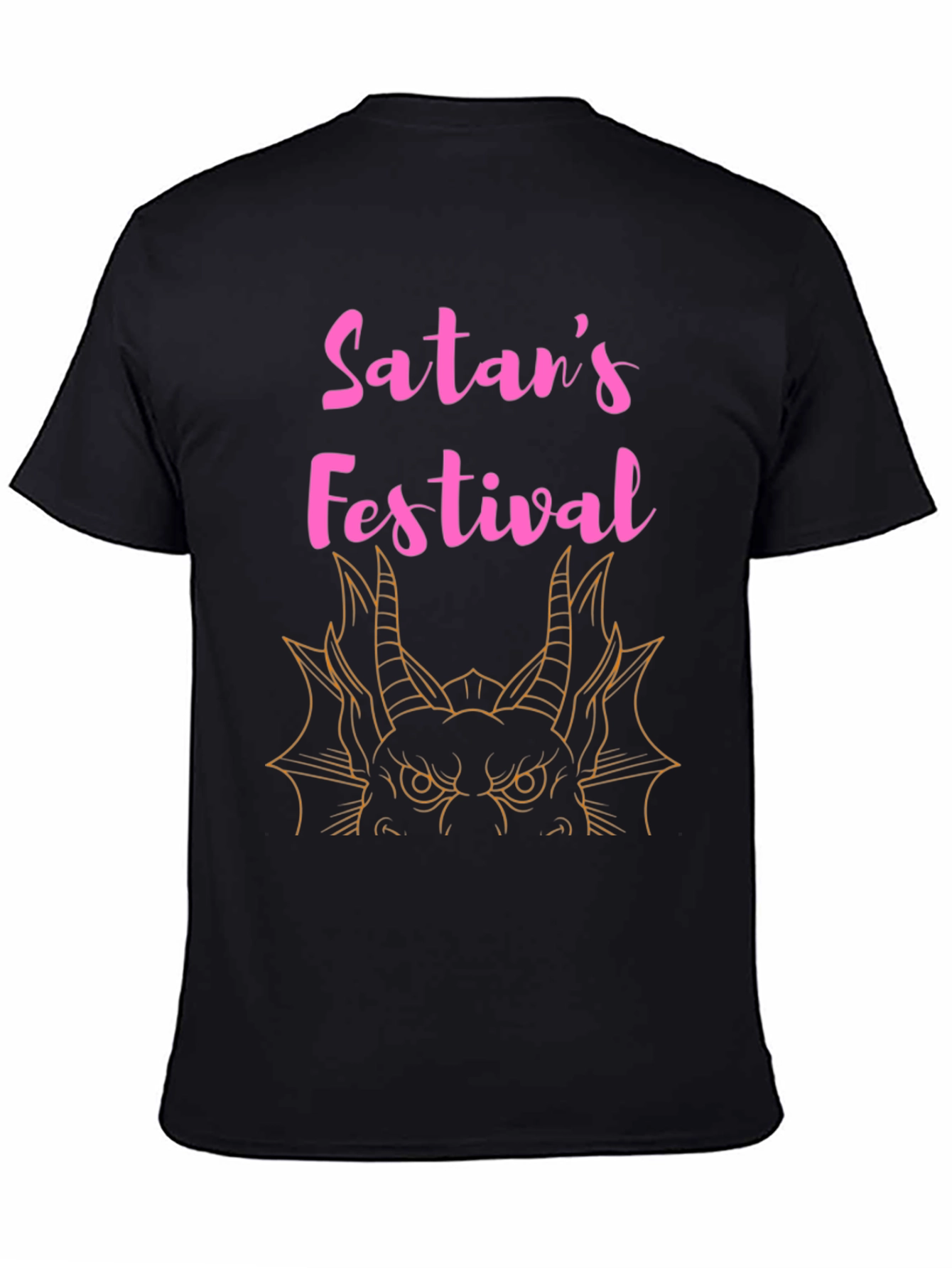 Satans Festival Graphic T-Shirt - Black Tee