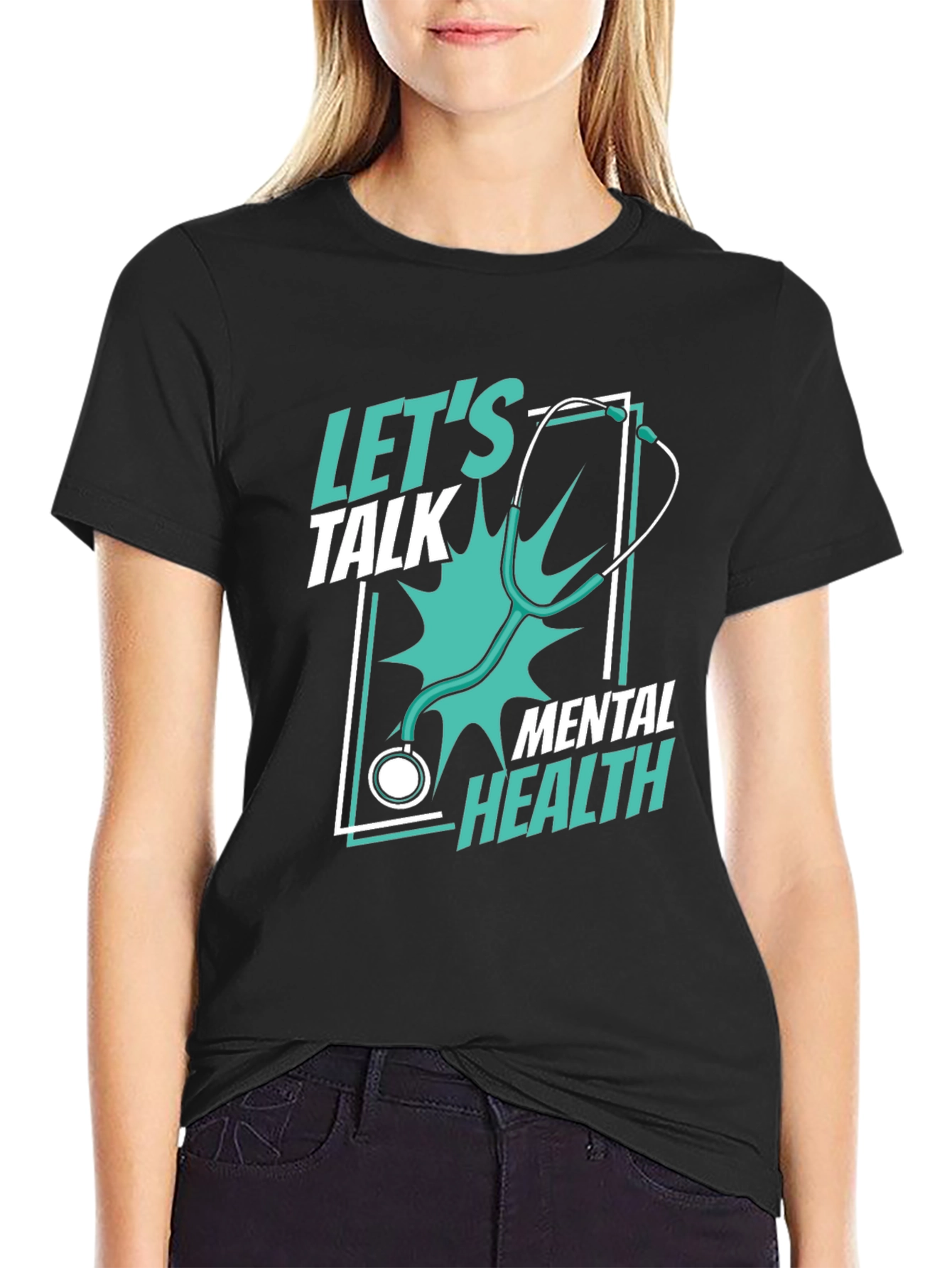 Lets Talk Mental Health Tee