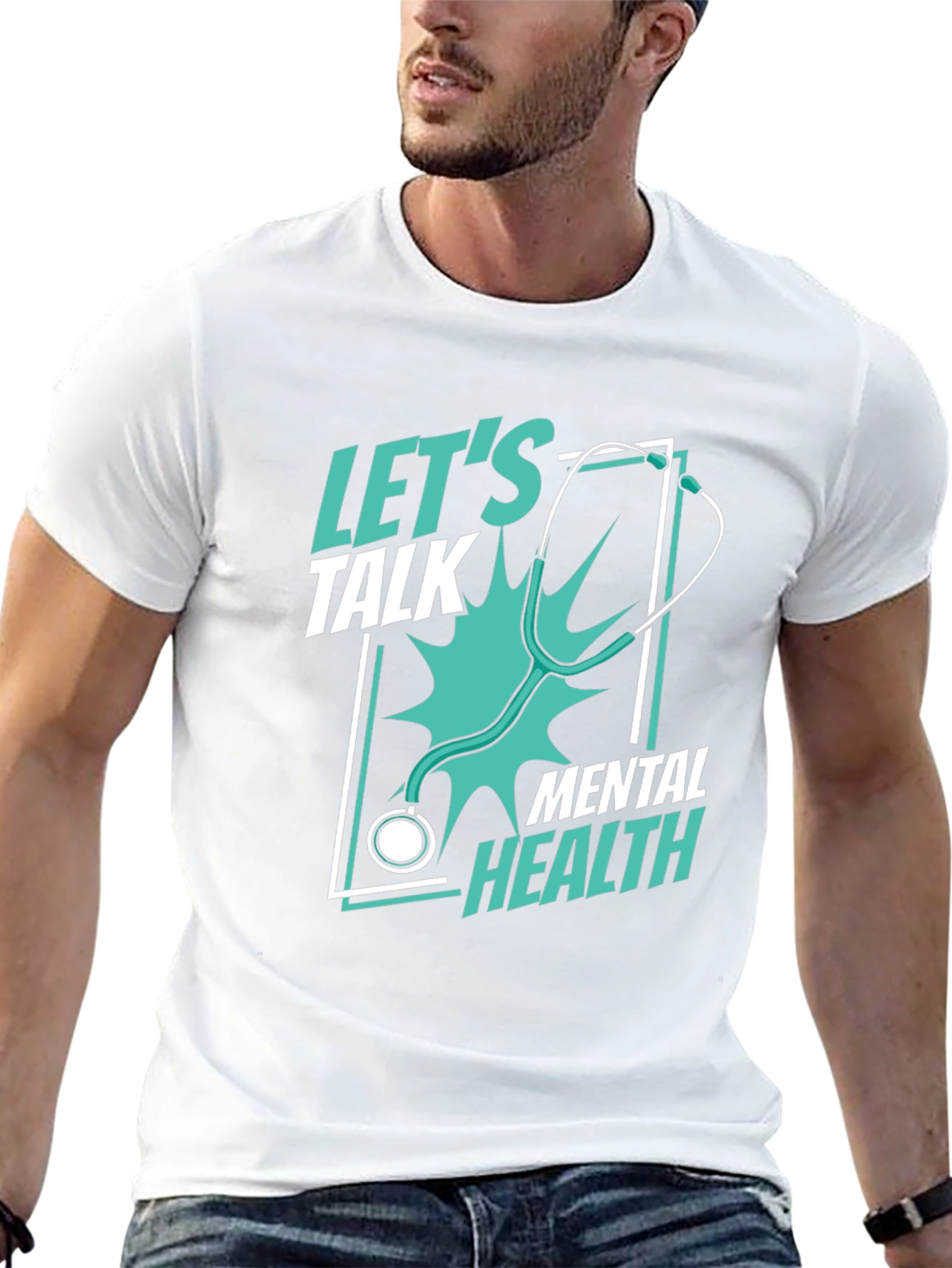 Lets Talk Mental Health Tee