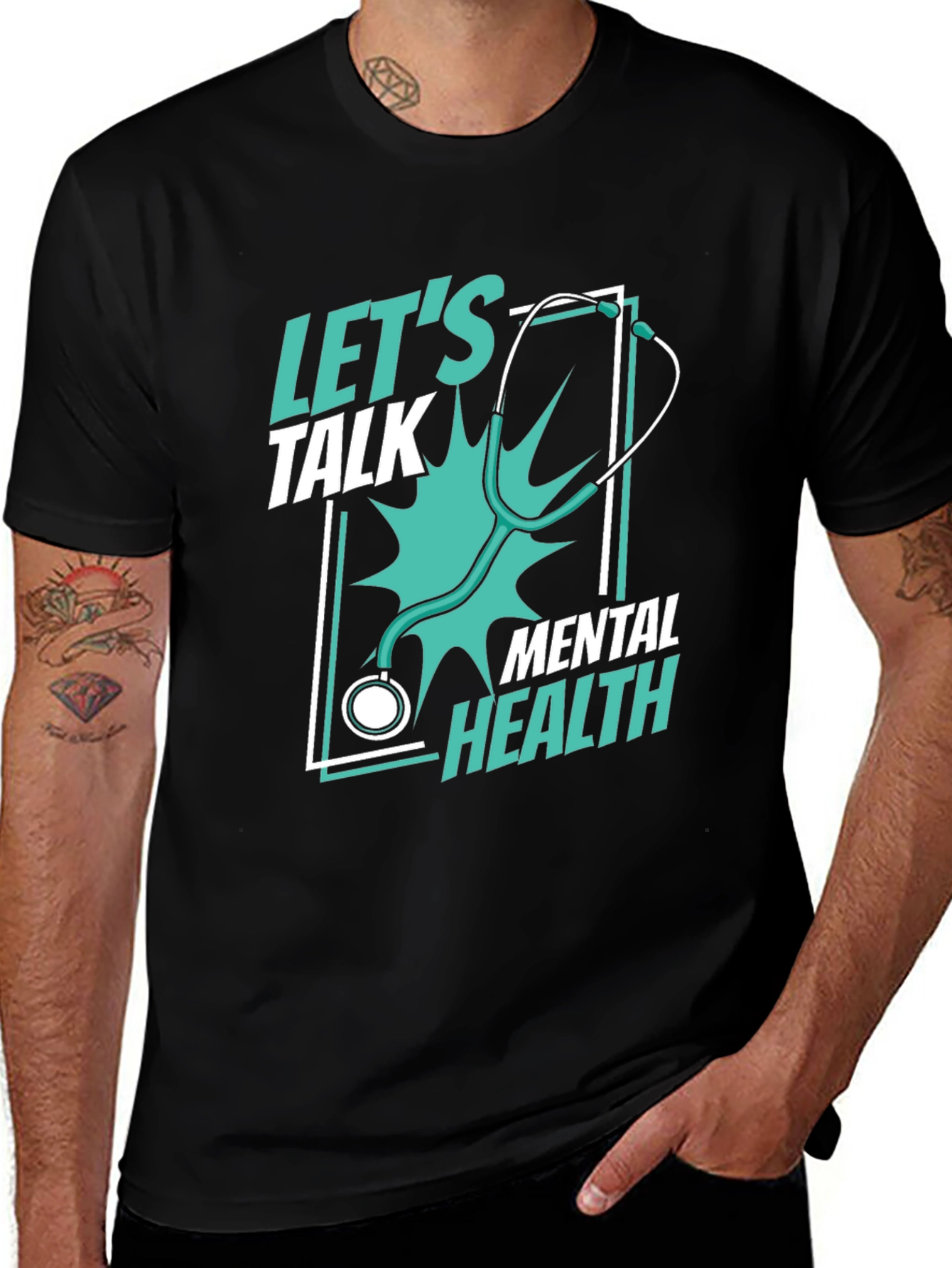 Lets Talk Mental Health Tee