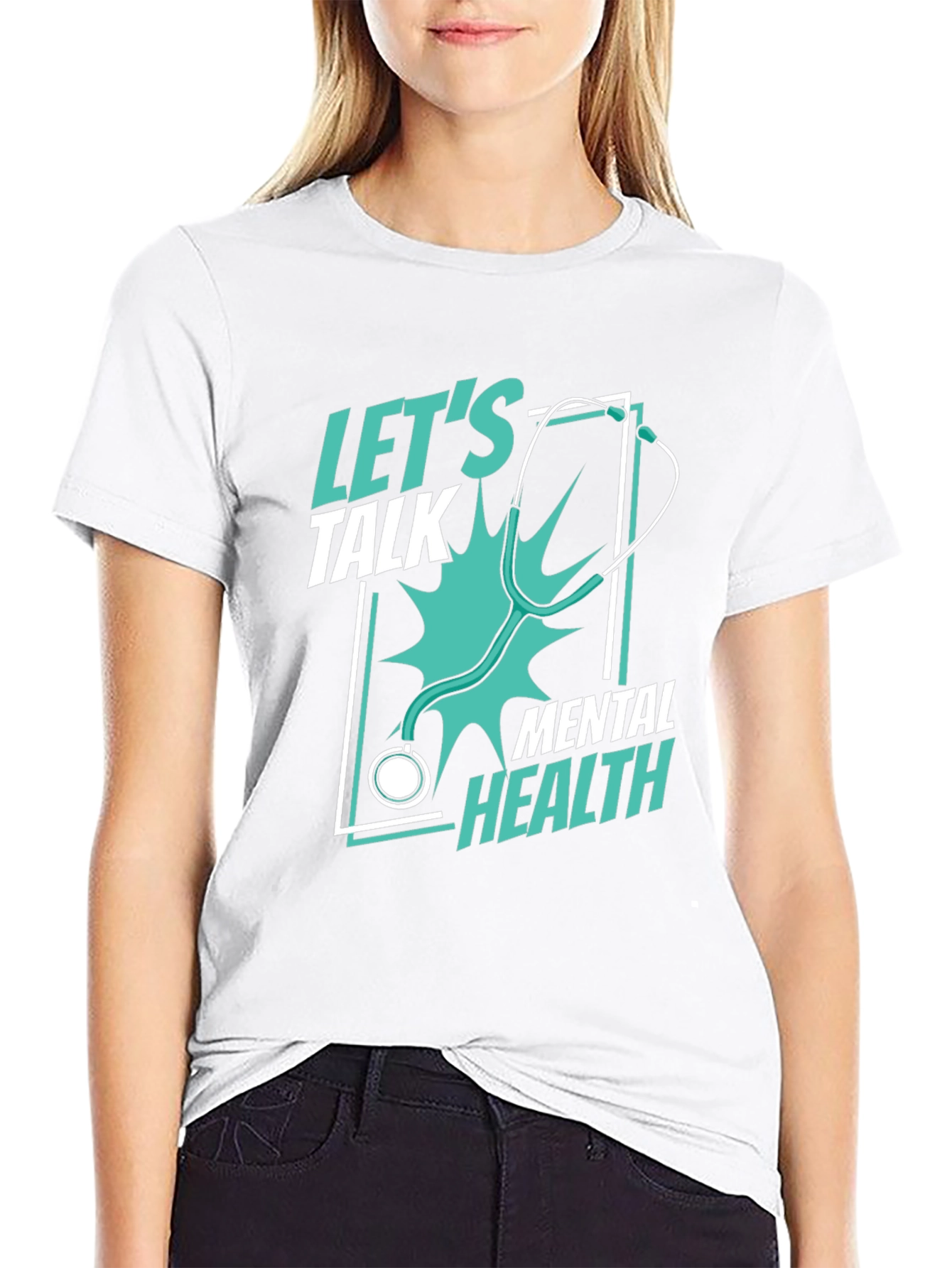 Lets Talk Mental Health Tee