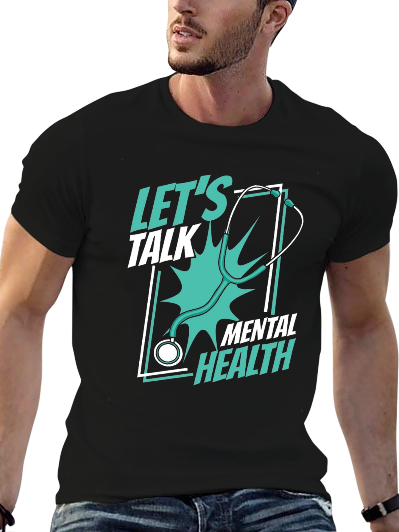 Lets Talk Mental Health Tee