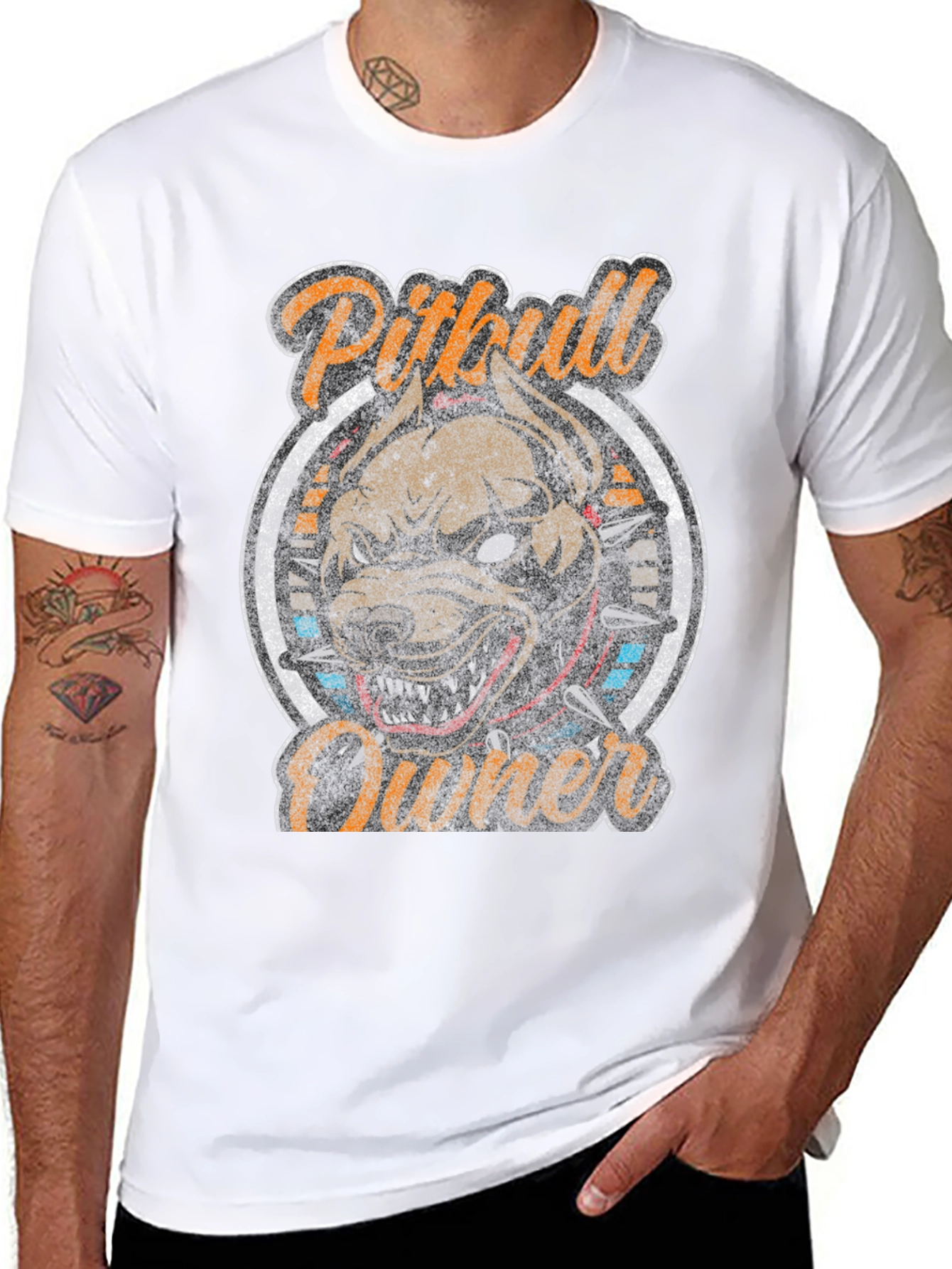 Pitbull Owner Graphic T-Shirt