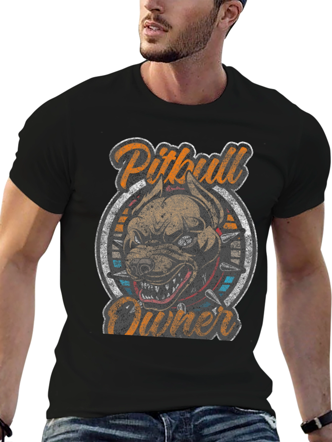 Pitbull Owner Graphic T-Shirt