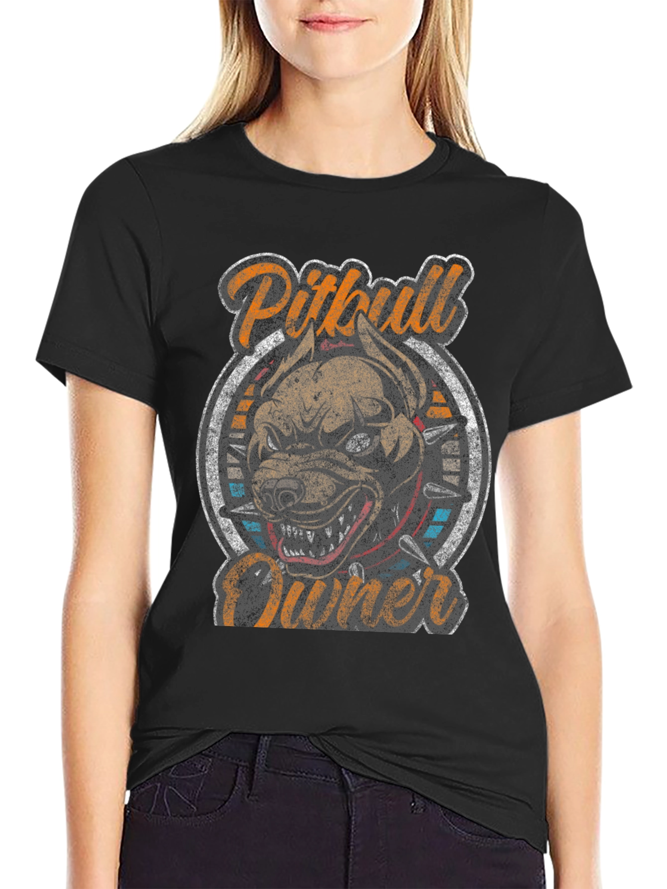Pitbull Owner Graphic T-Shirt
