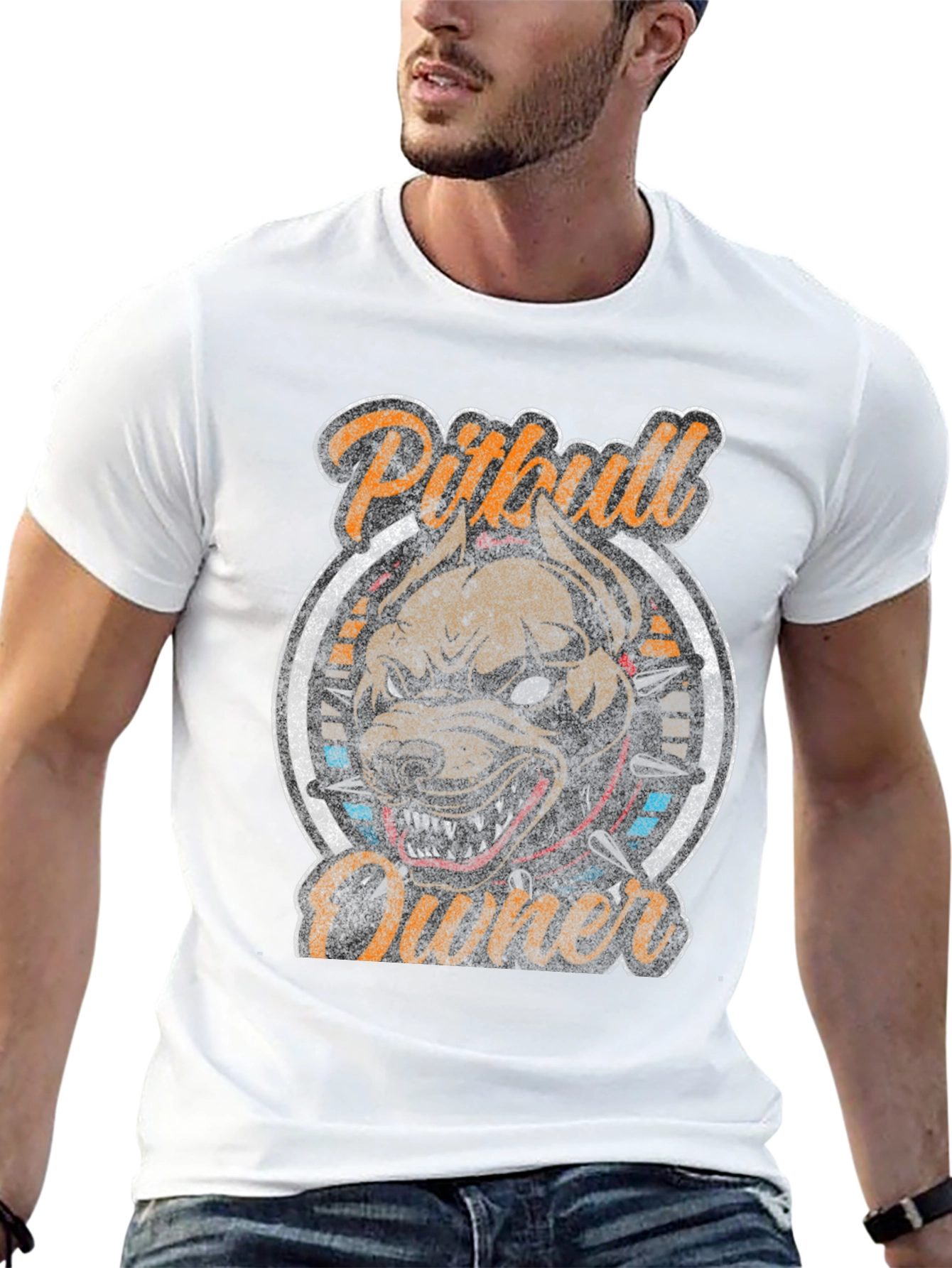 Pitbull Owner Graphic T-Shirt