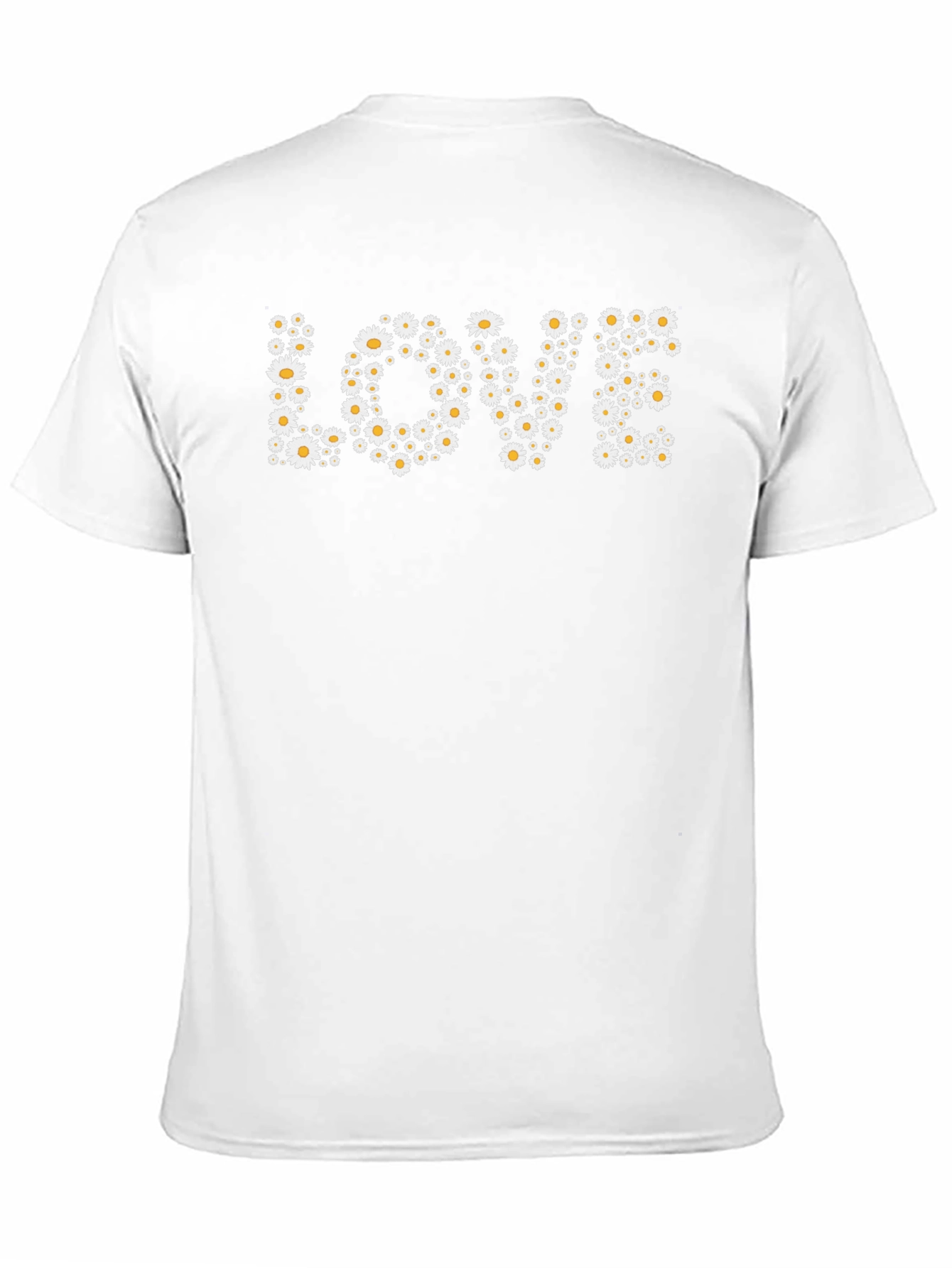 Floral LOVE Graphic Tee - Black