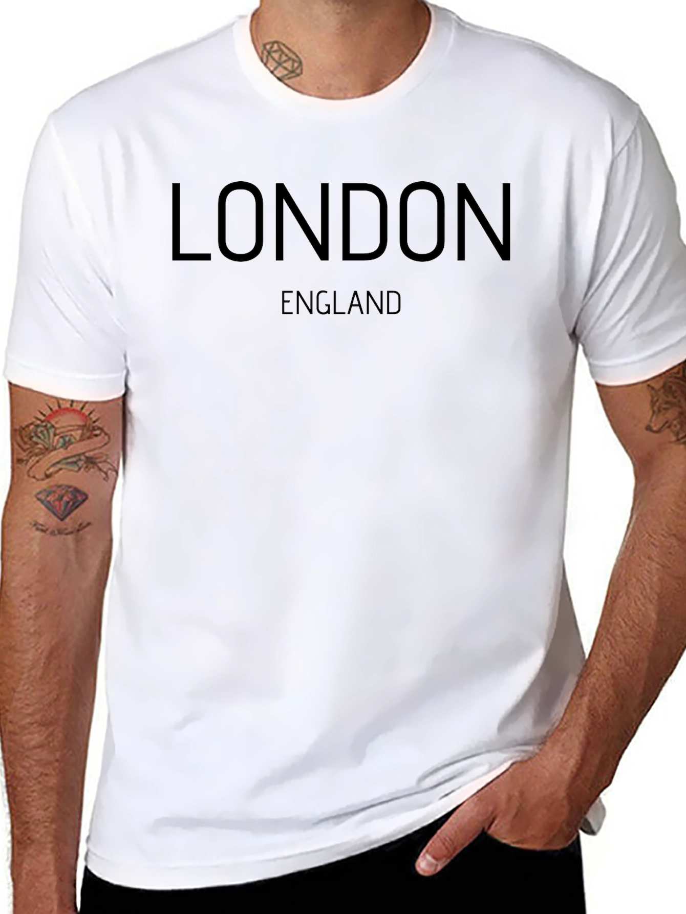 London England Graphic Tee - Stylish City T-Shirt