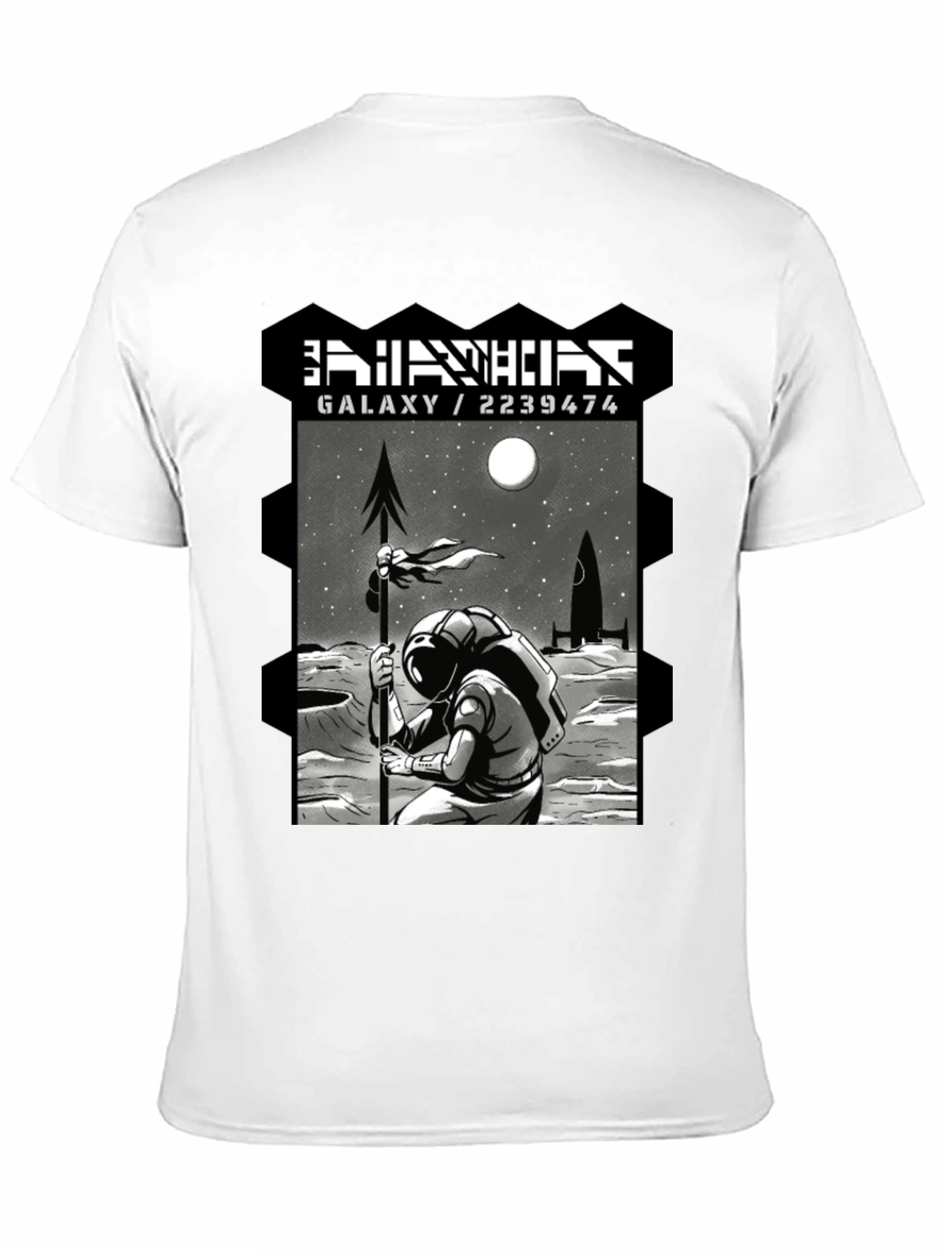 Astronaut Galaxy T-Shirt - Sci-Fi Graphic Tee