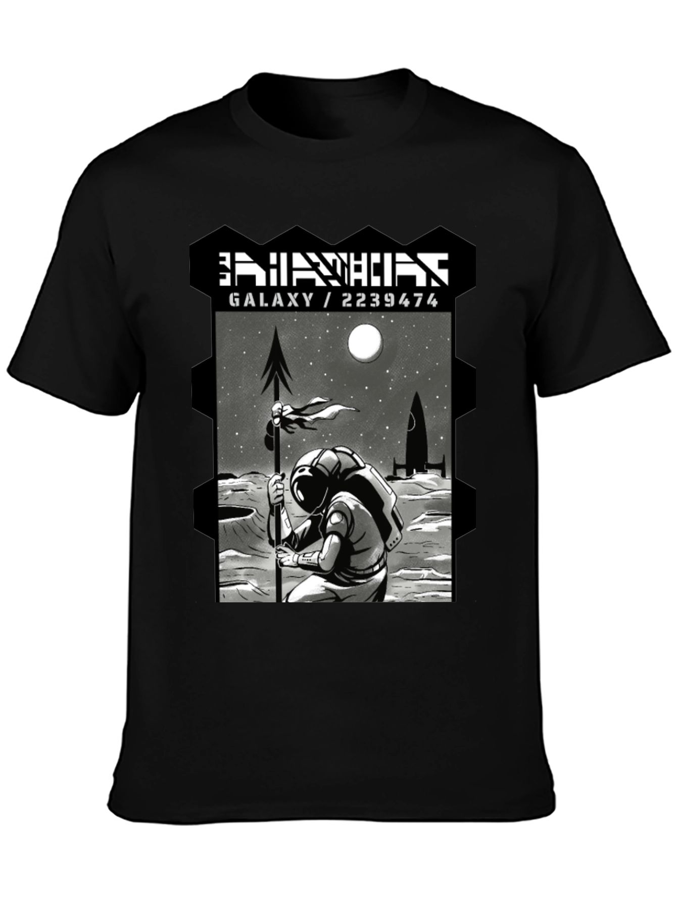 Astronaut Galaxy T-Shirt - Sci-Fi Graphic Tee