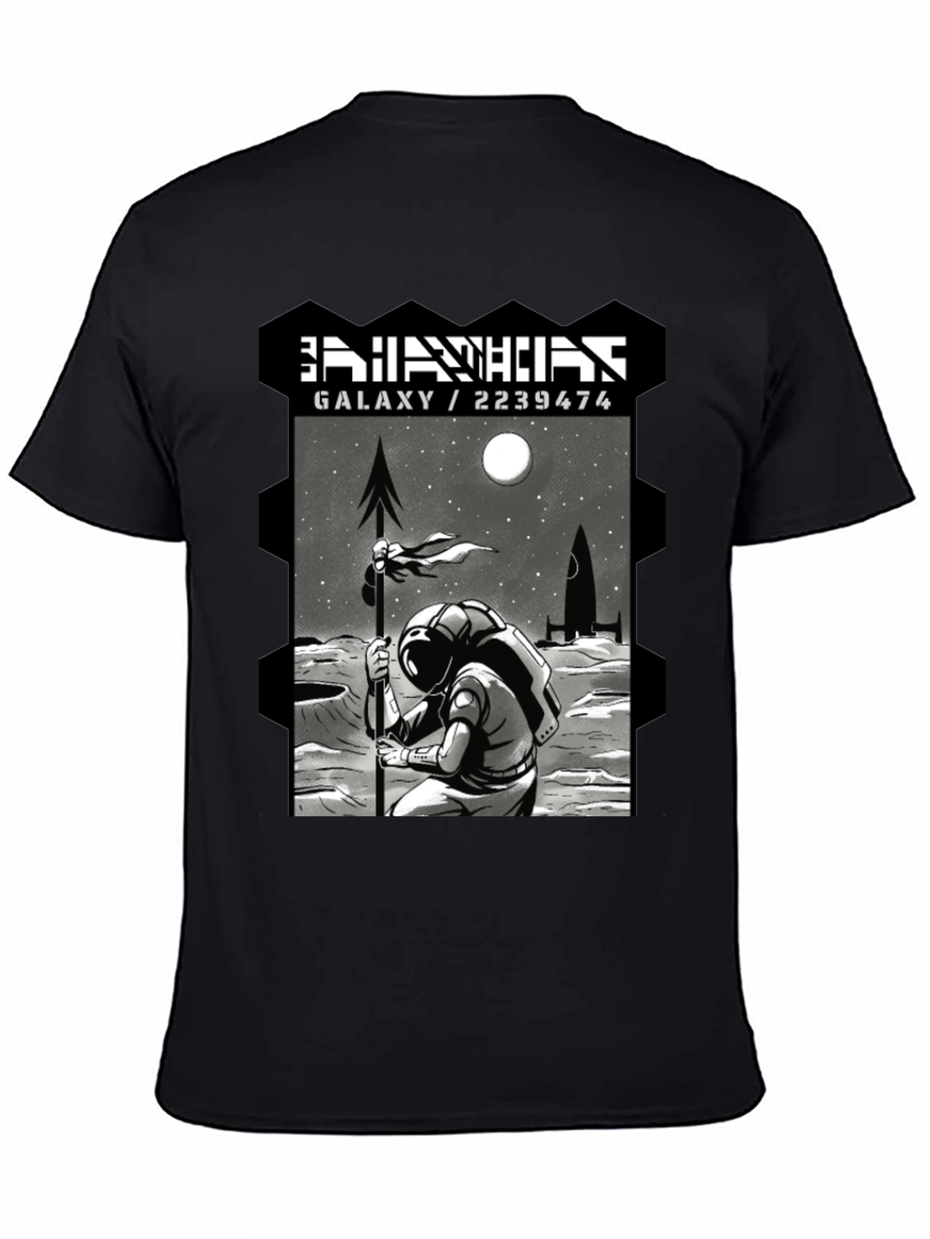 Astronaut Galaxy T-Shirt - Sci-Fi Graphic Tee