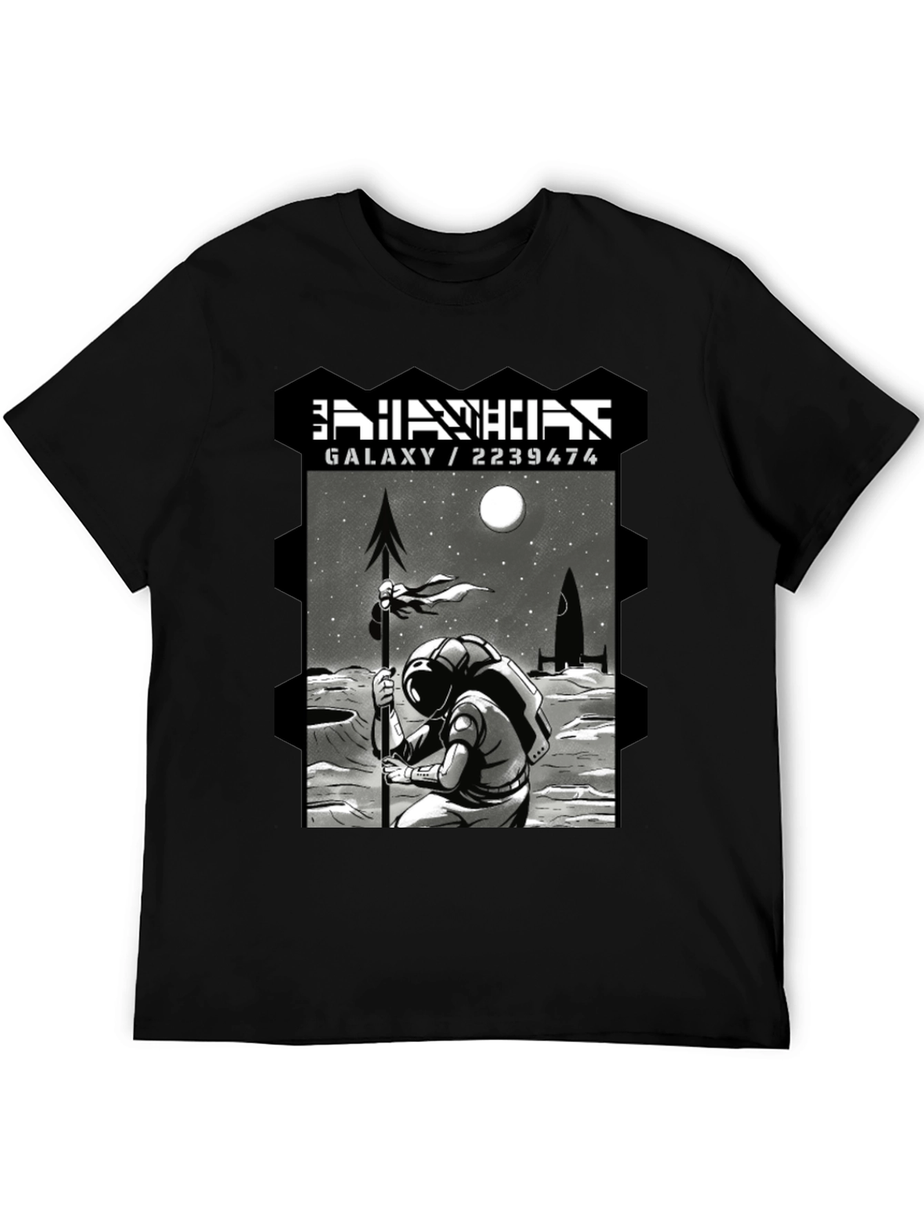 Astronaut Galaxy T-Shirt - Sci-Fi Graphic Tee