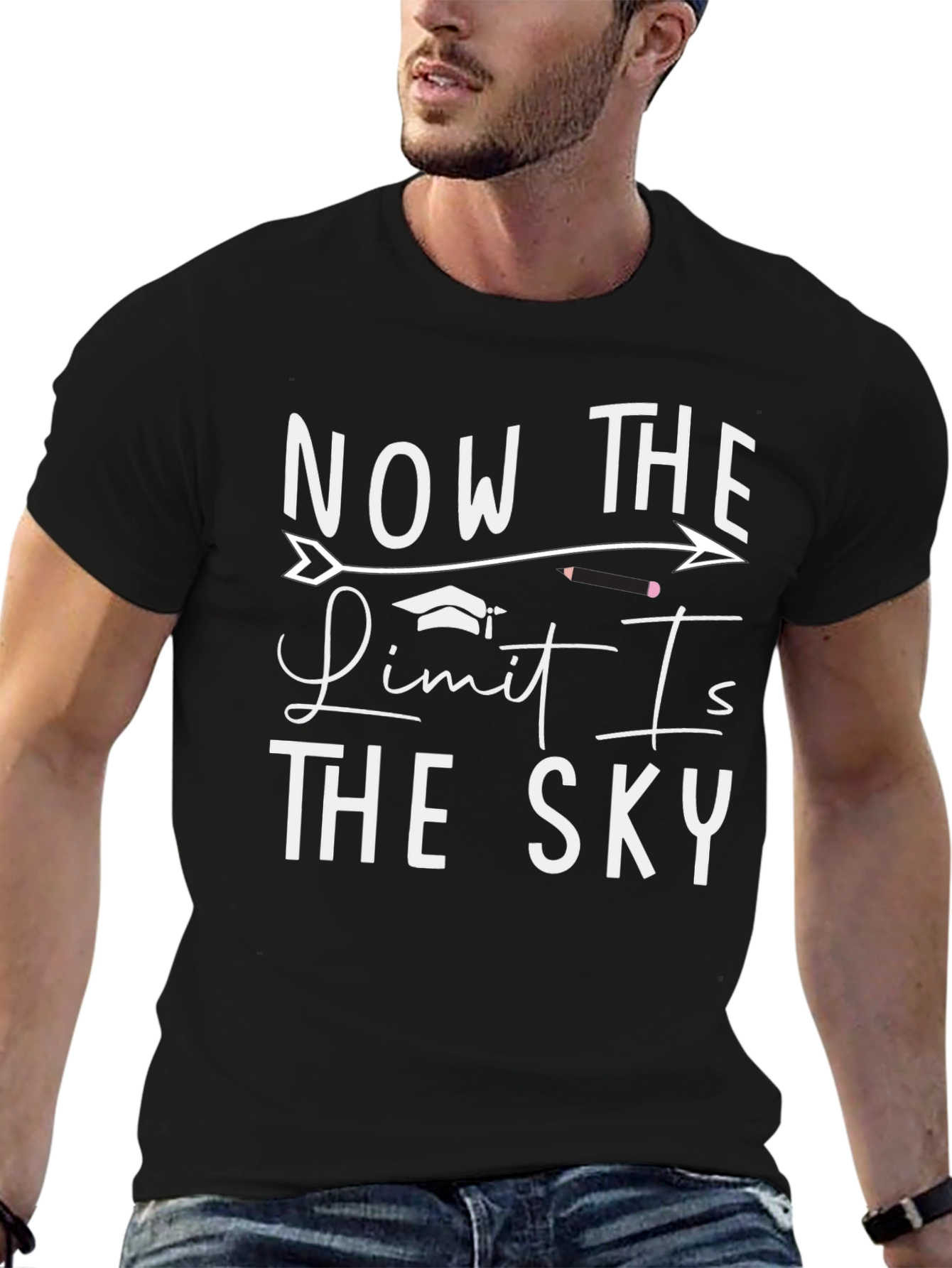 Now The Limit is the Sky Graduation T-Shirt