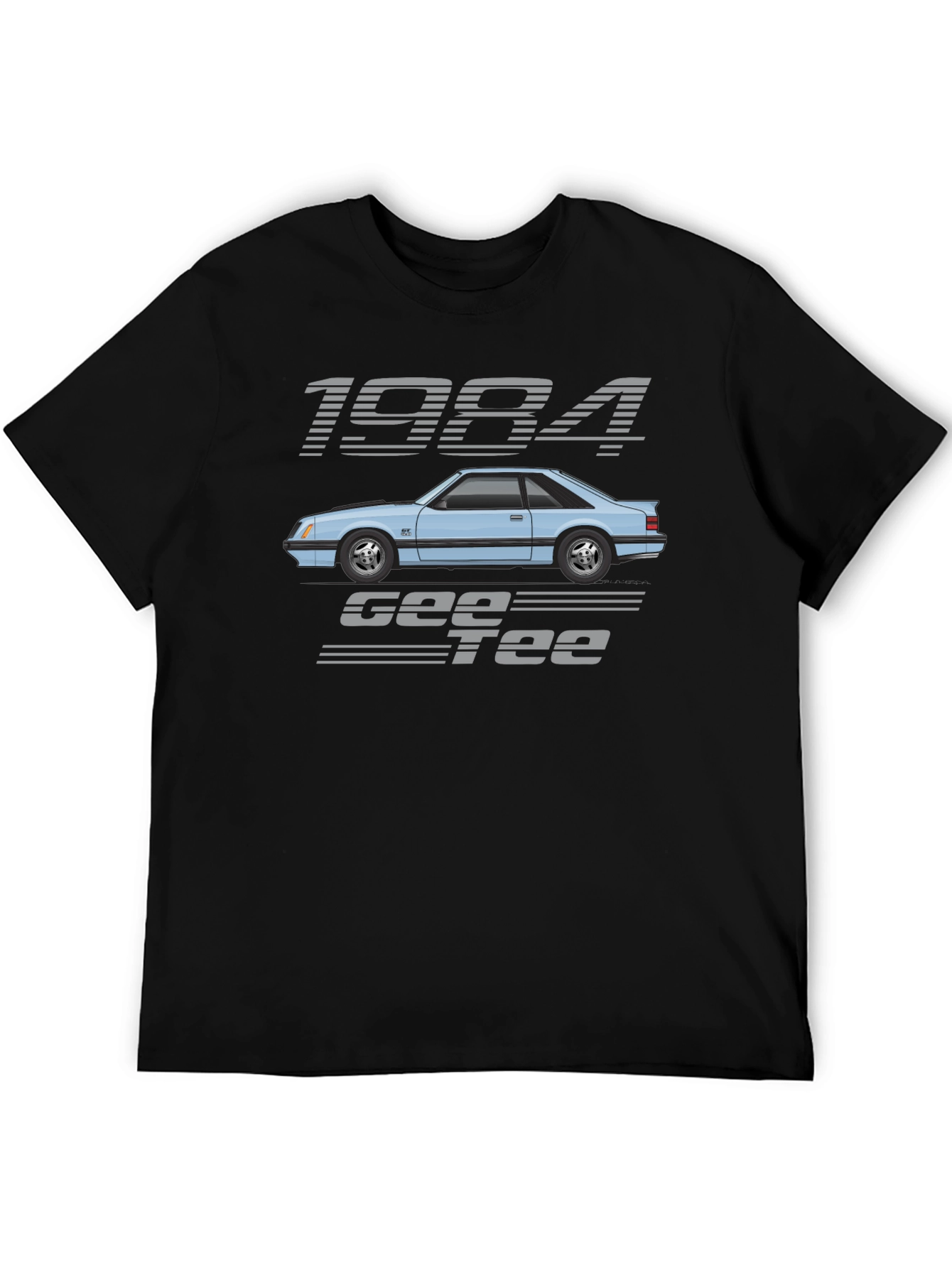 1984 GEE TEE Car Graphic T-Shirt