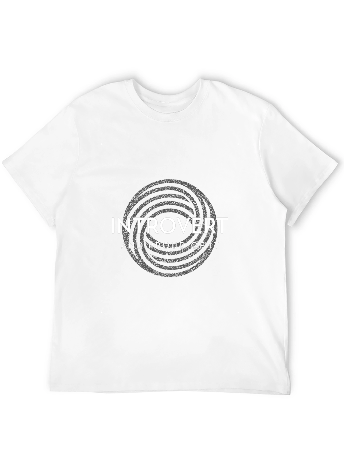 Introvert Pride T-Shirt - Black Cotton Tee