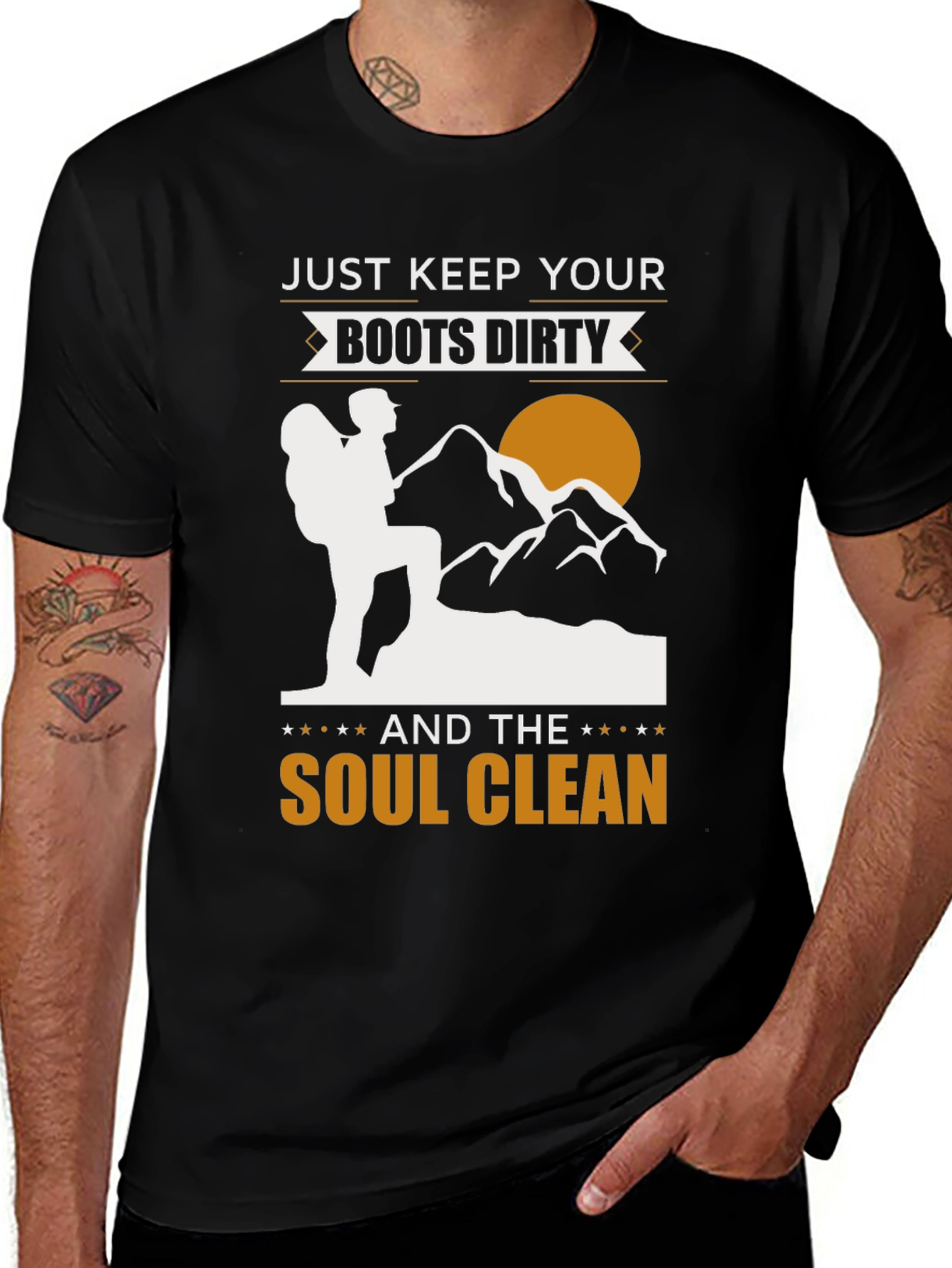 Just Keep Your Boots Dirty Hiking T-Shirt