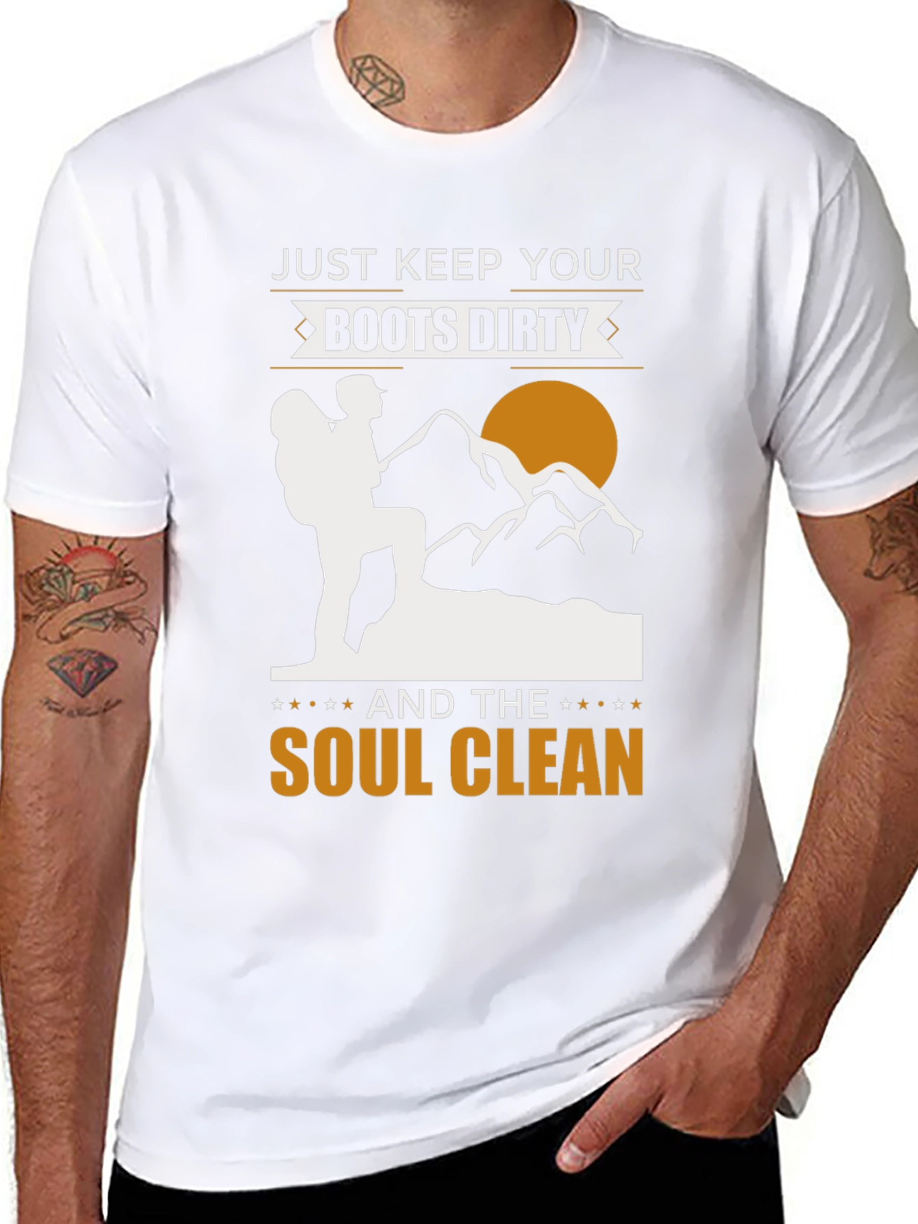 Just Keep Your Boots Dirty Hiking T-Shirt