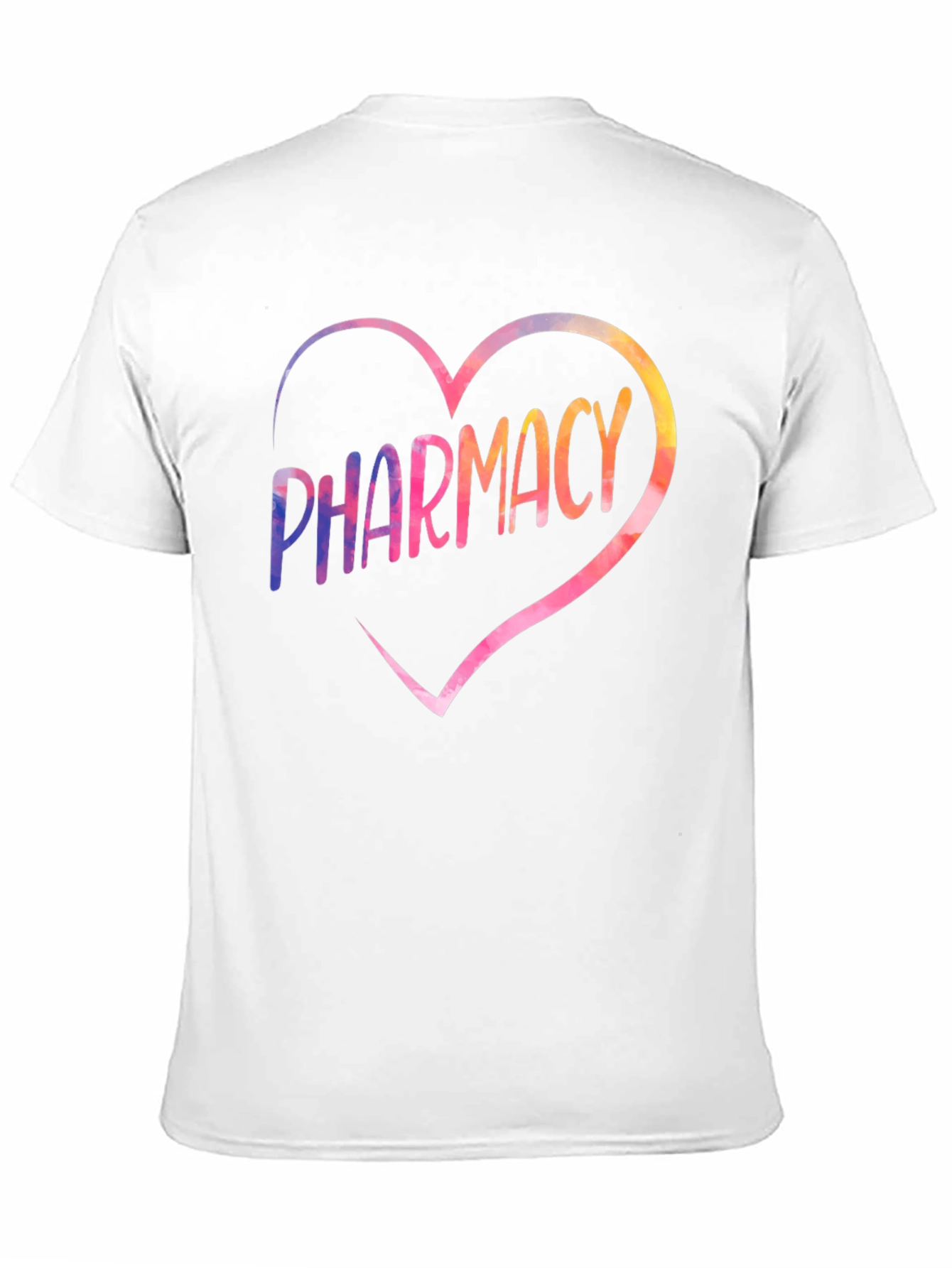 Pharmacy Heart Graphic Tee - Black