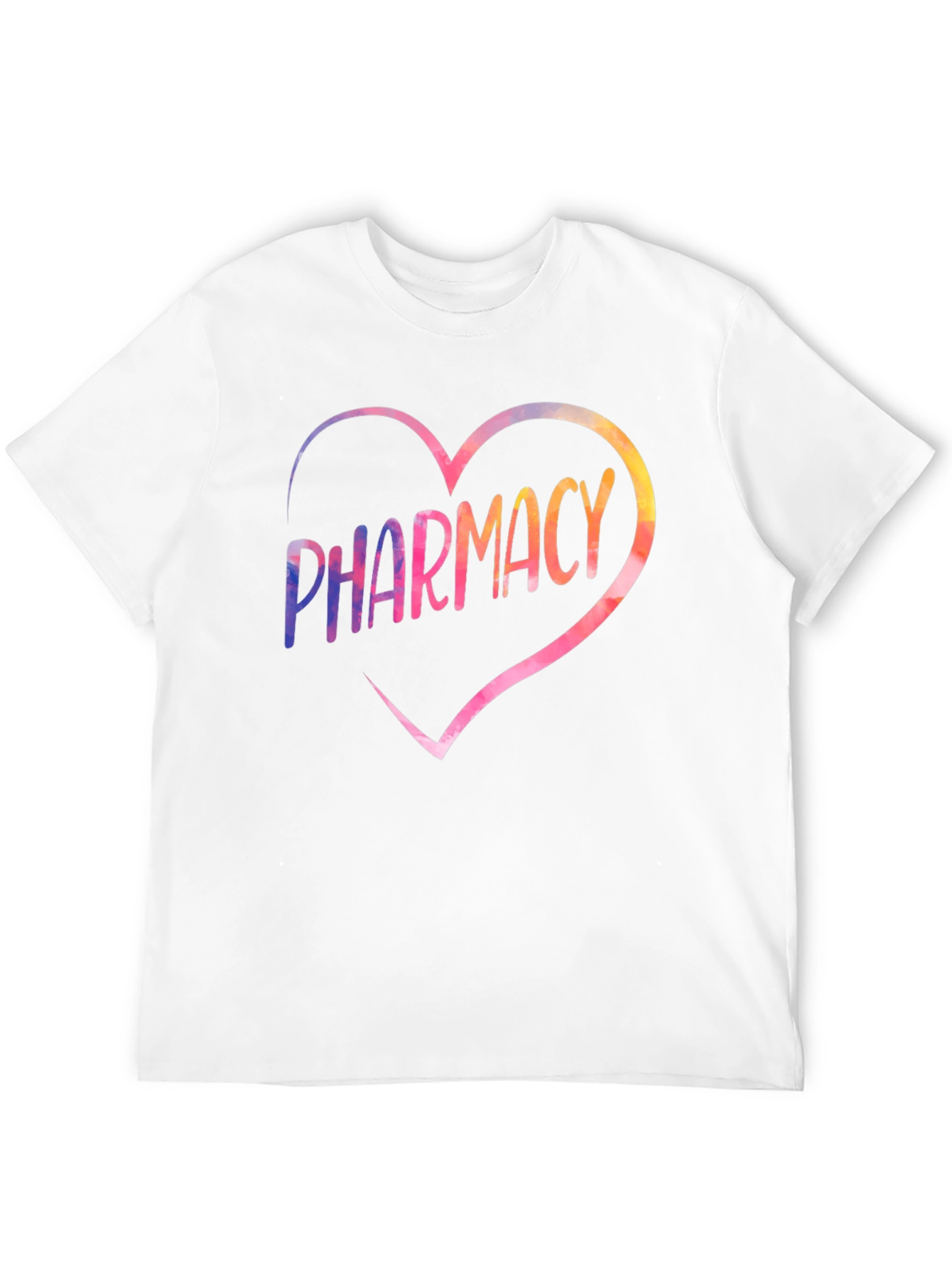 Pharmacy Heart Graphic Tee - Black